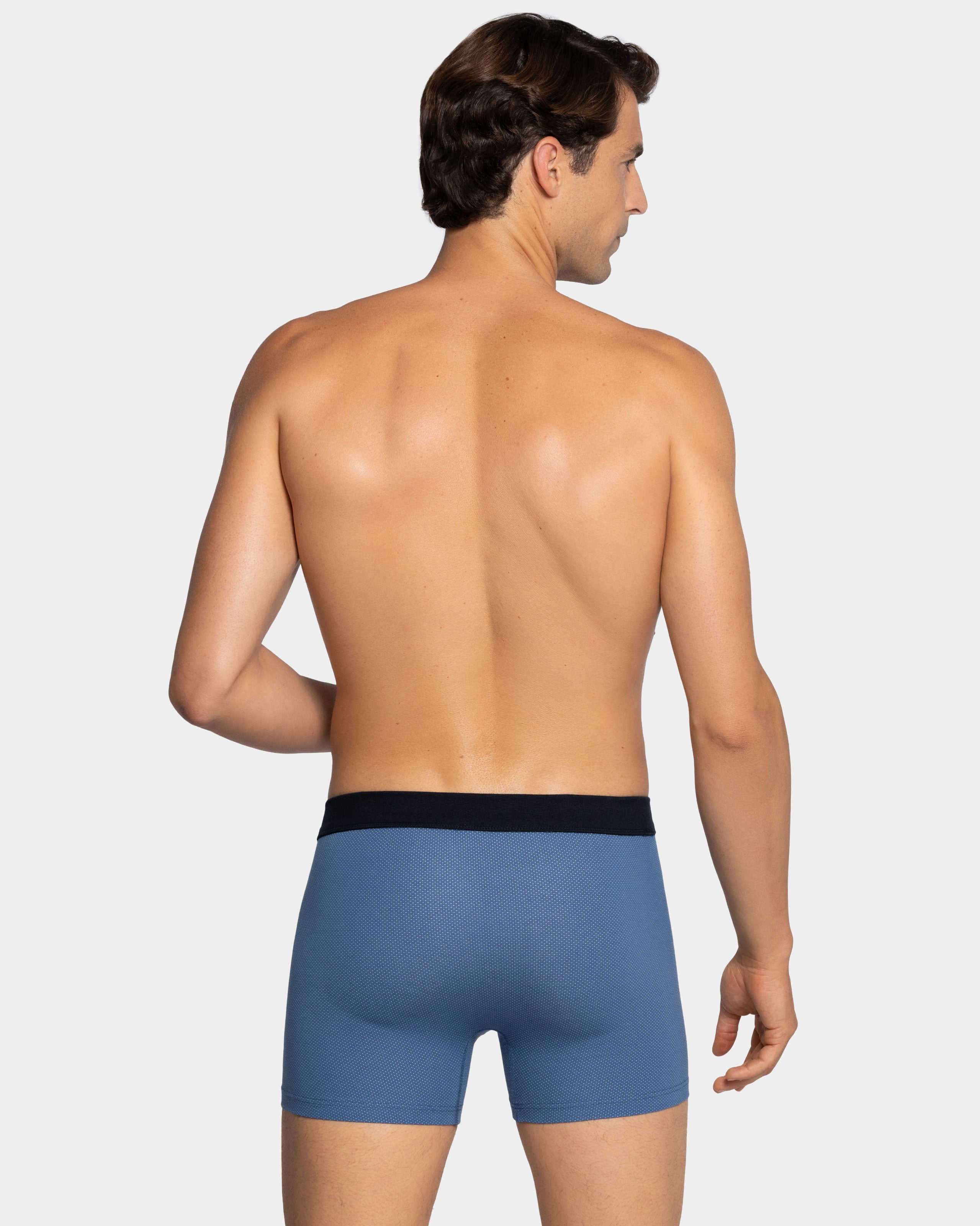 Pack 2 boxers de homem em Algodão