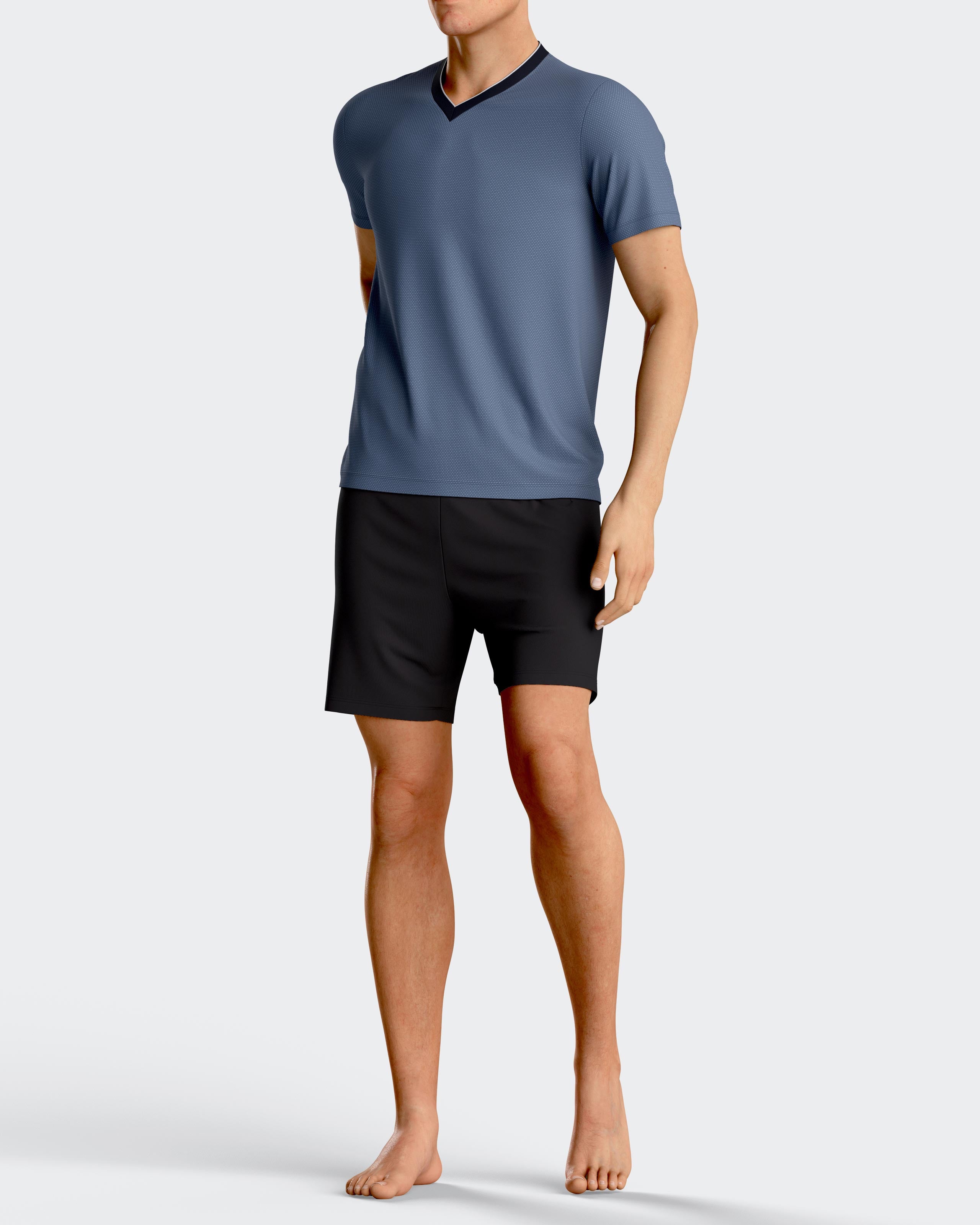 Pyjama court en Coton