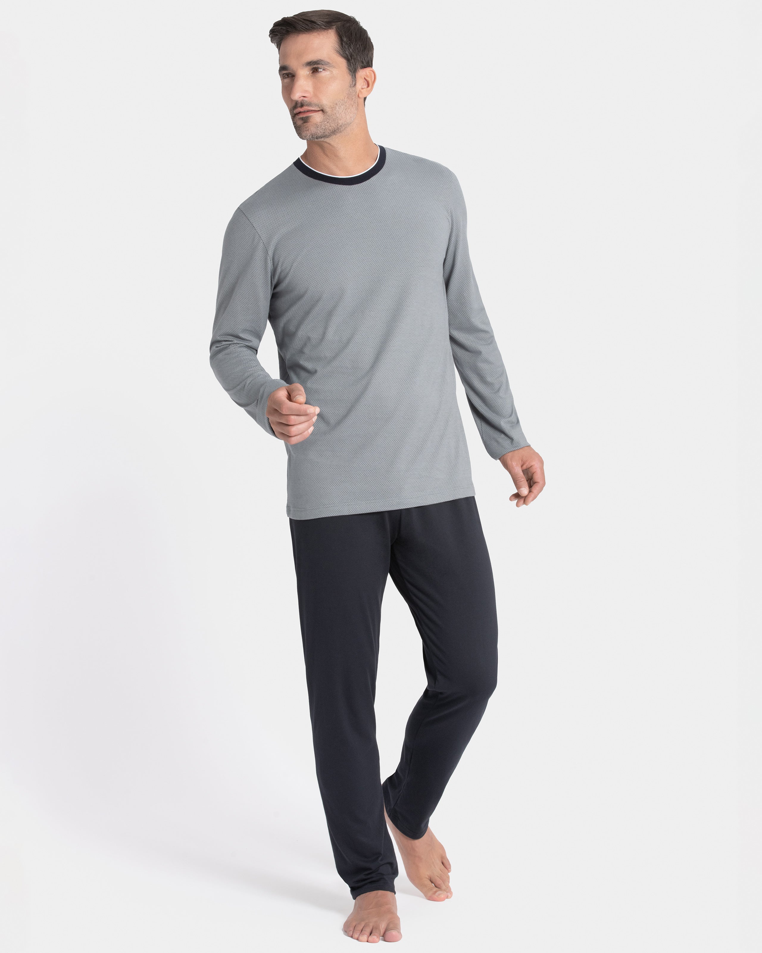 Pyjama long en Coton