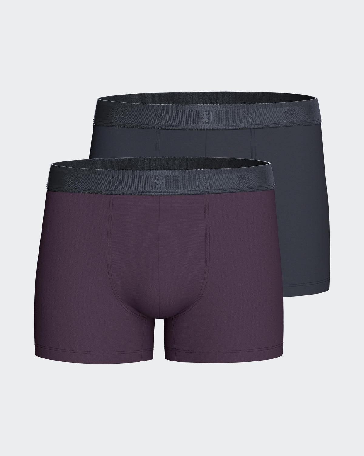 Lot 2 boxers unis en Coton Lyocell