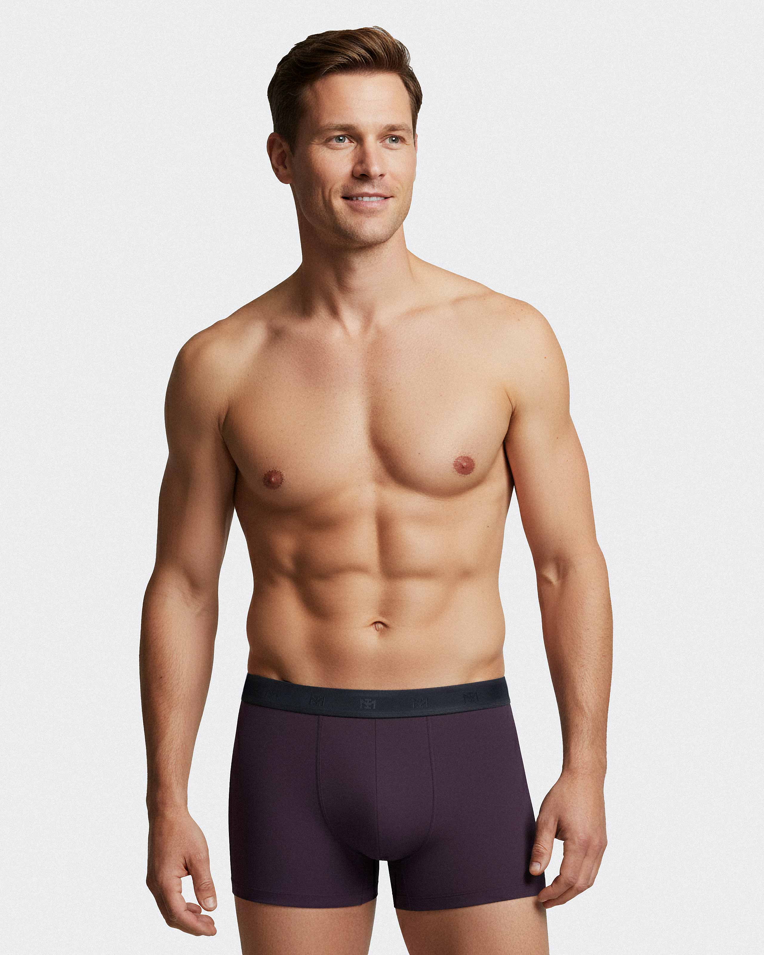 Pack de 2 boxers de punto de hombre en Lyocell
