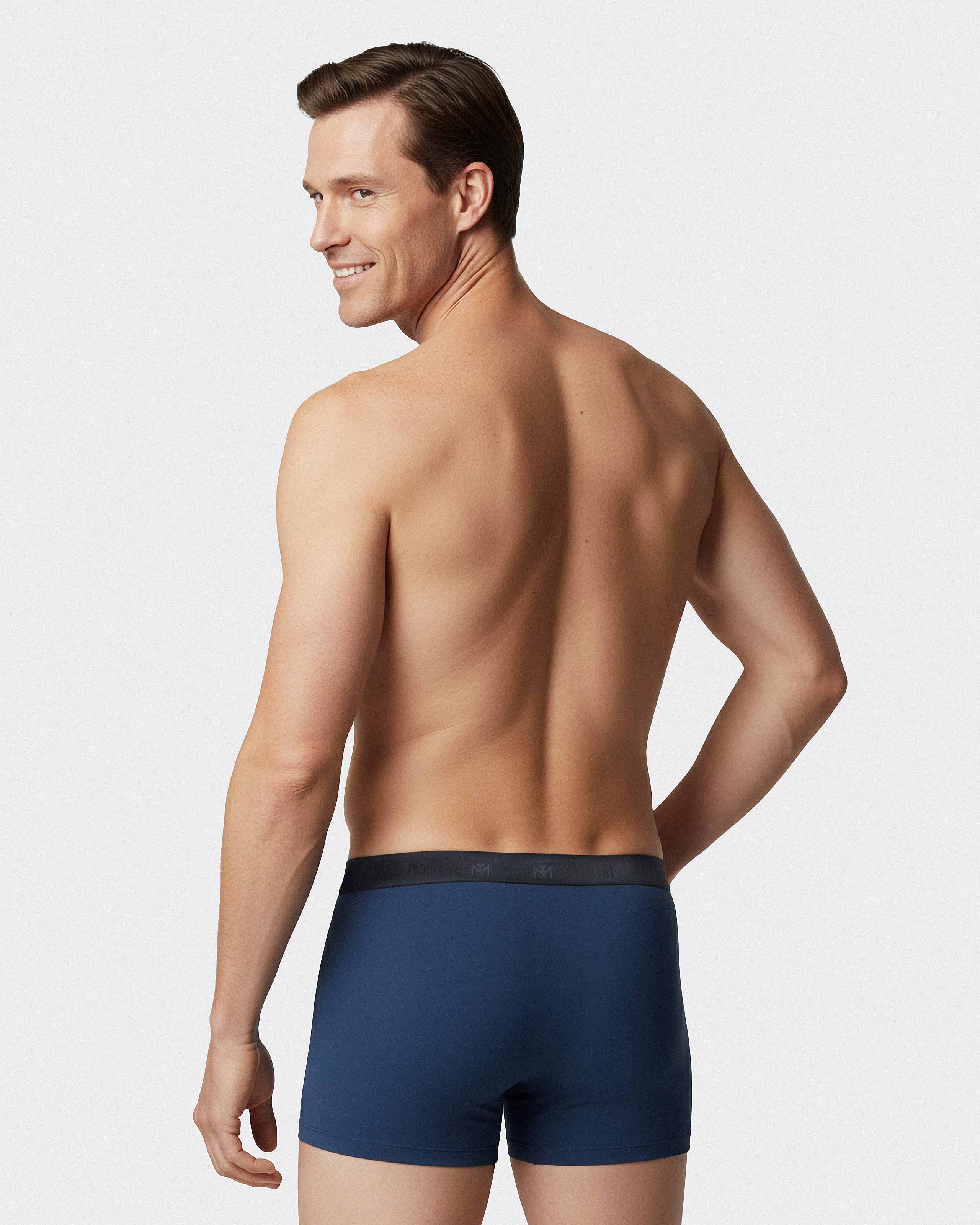 2 Pack plain boxers in Lyocell cotton