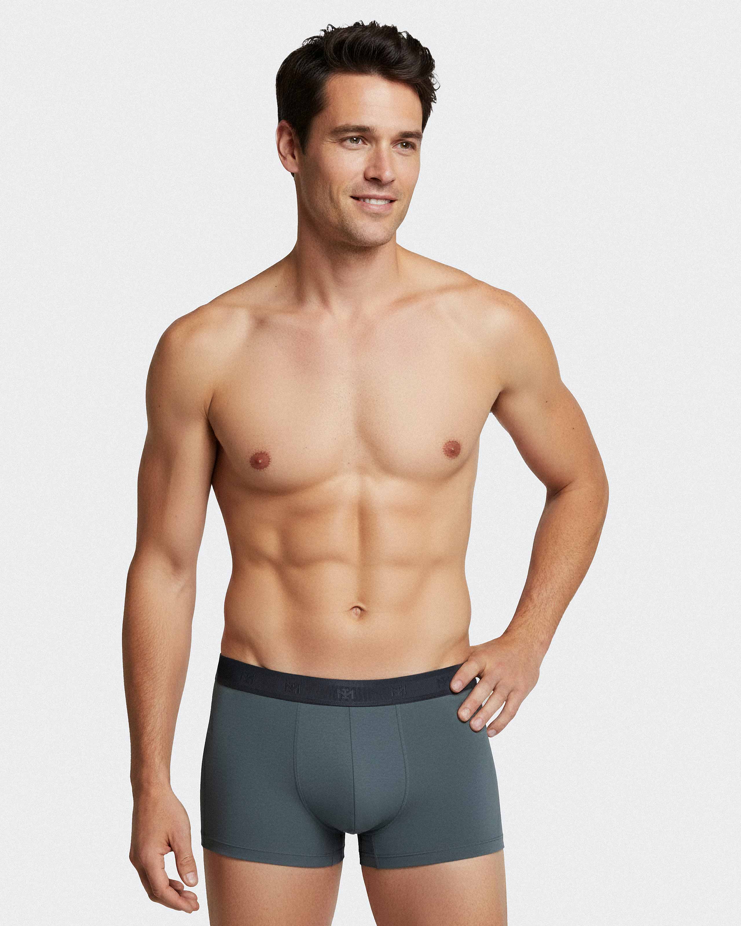 Pack de 2 boxers de punto de hombre en Lyocell