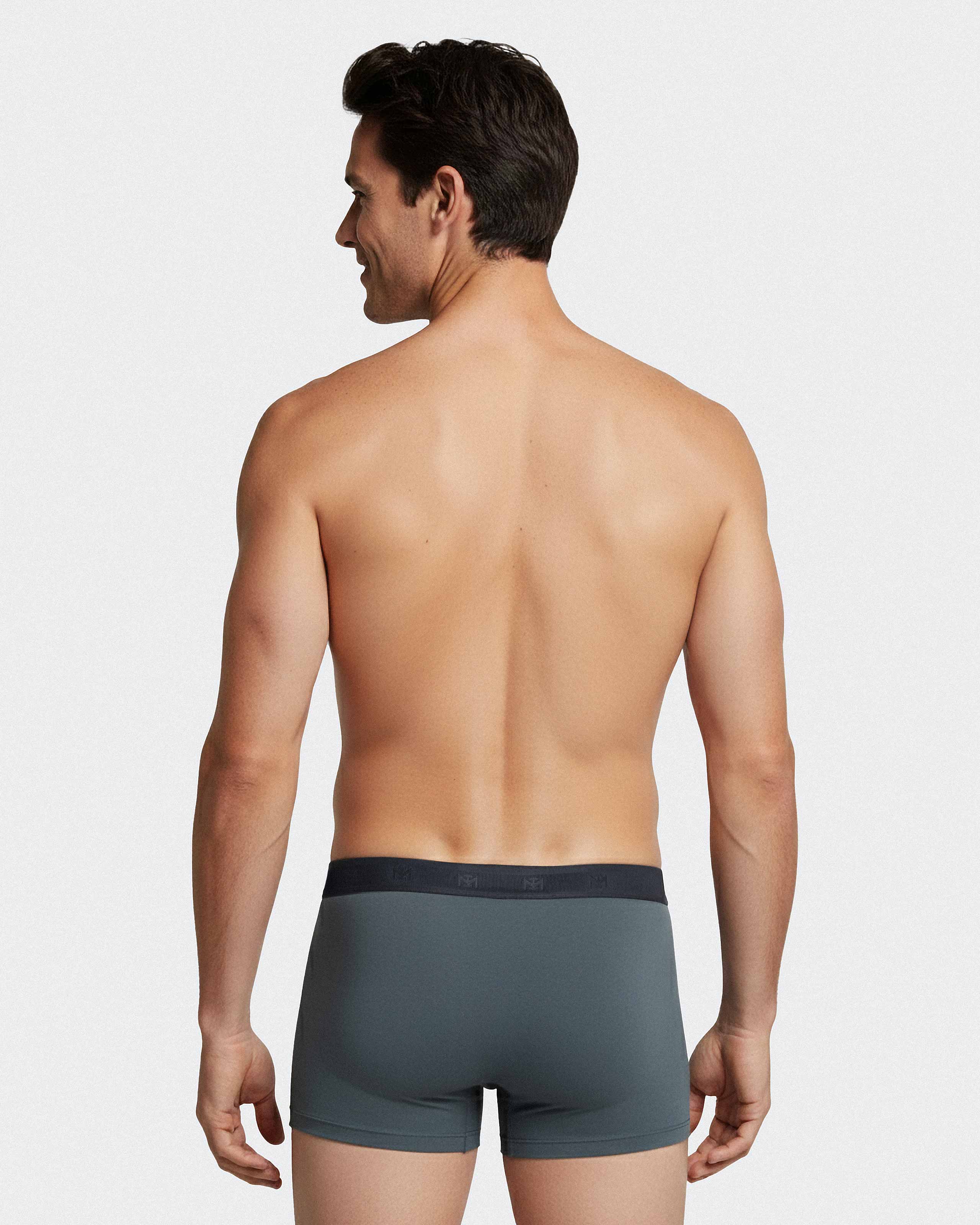 Lot 2 boxers unis en Coton Lyocell