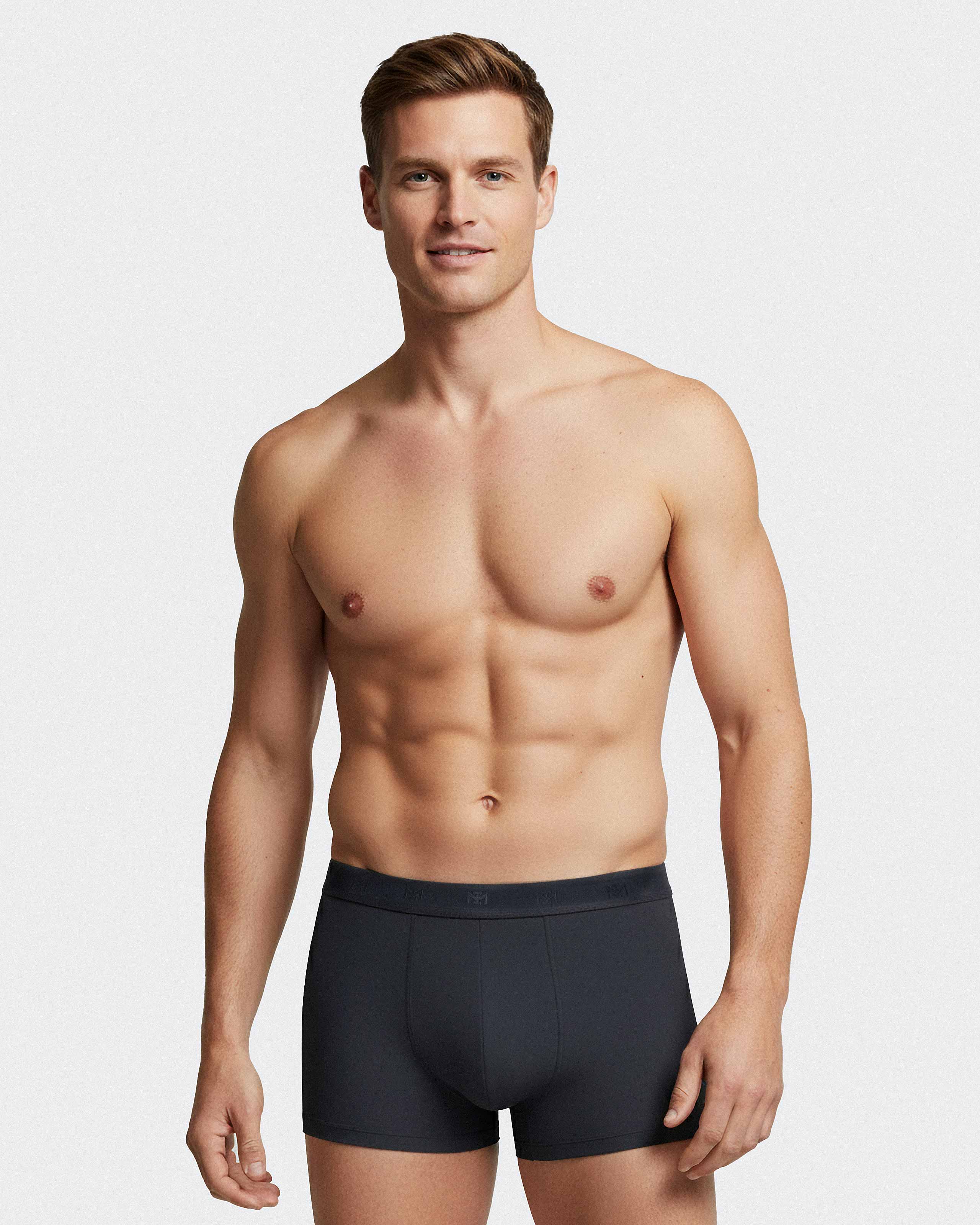 Pack de 2 boxers de punto de hombre en Lyocell