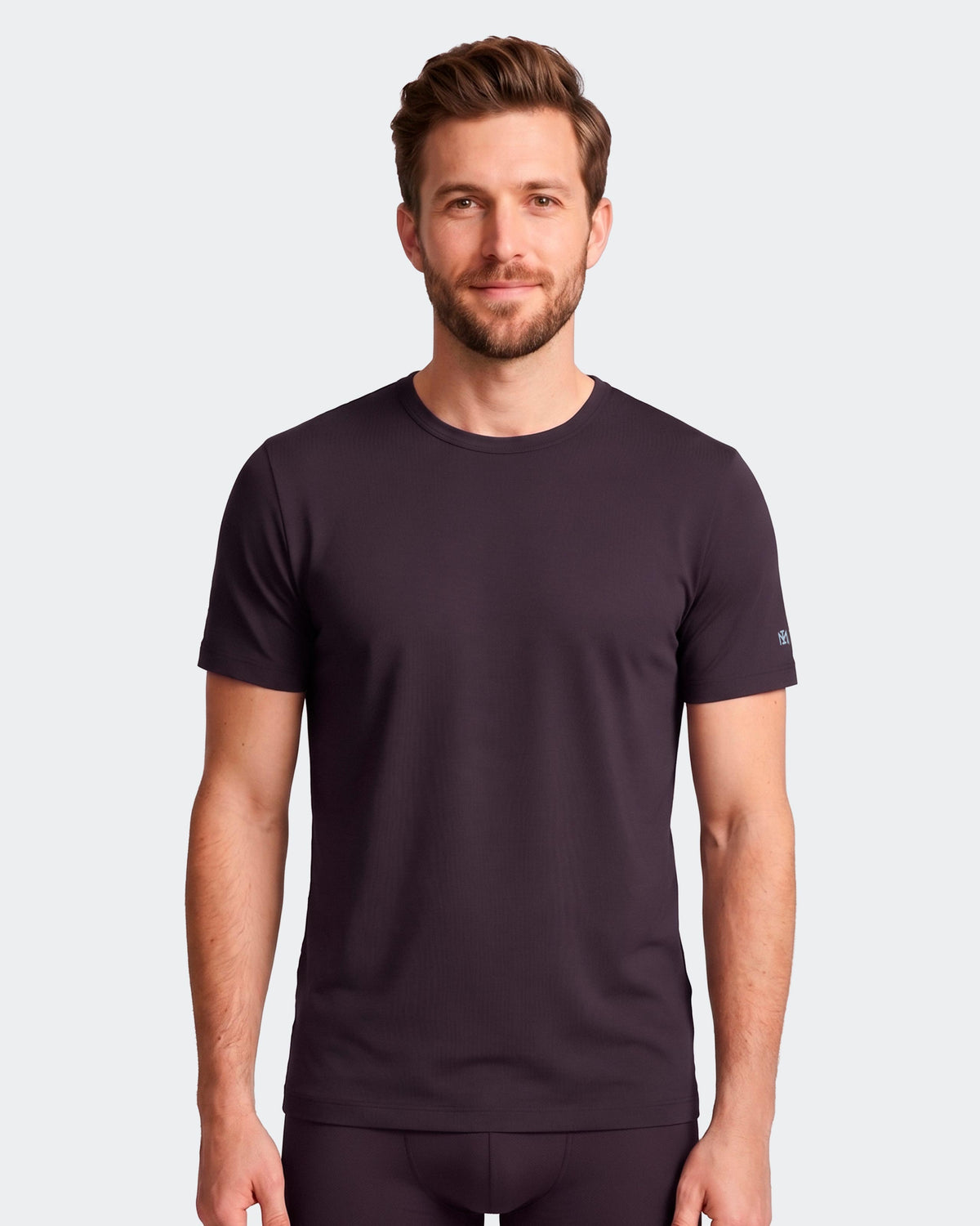 Men's short-sleeved T-shirt in Lyocell cotton