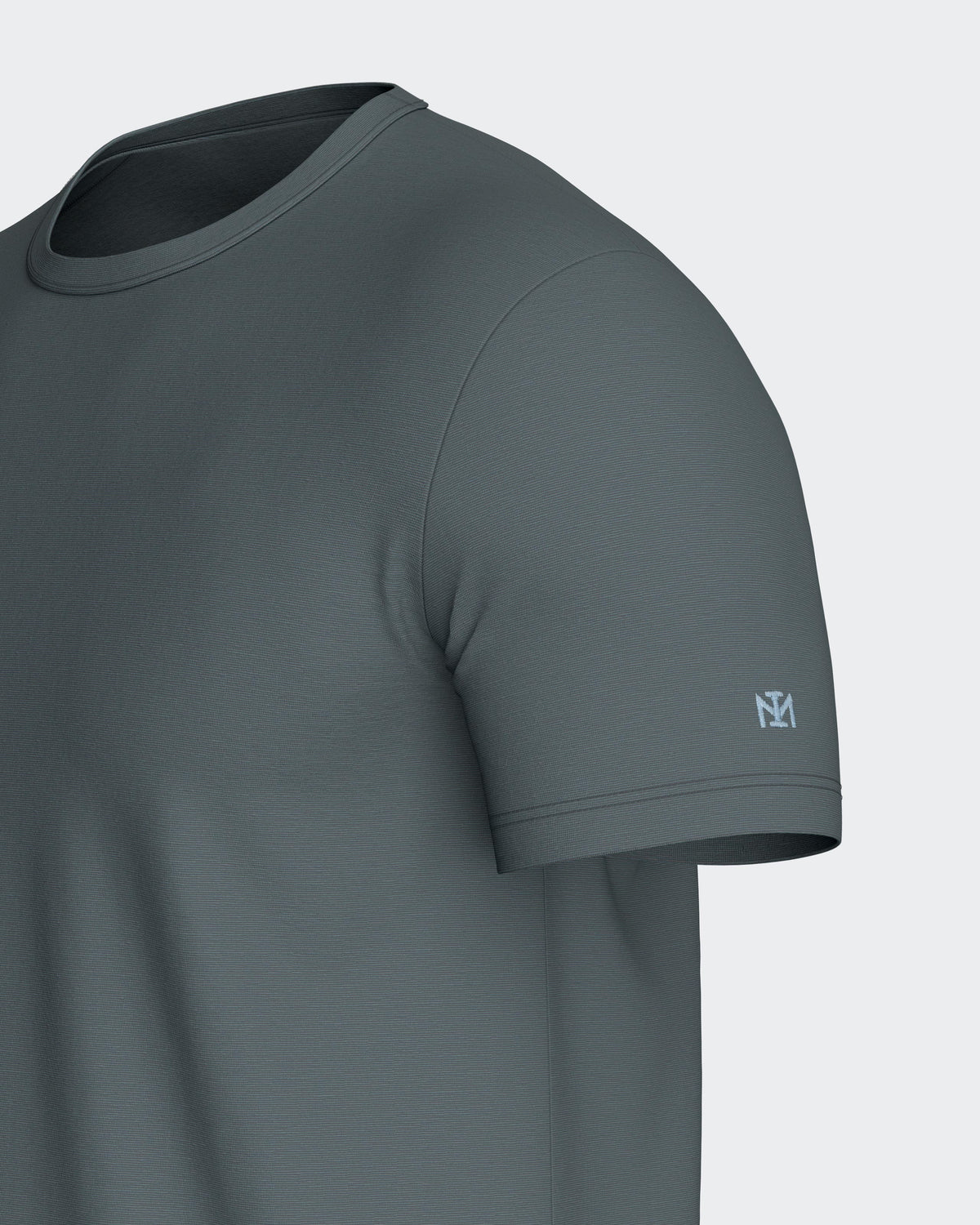 Men's short-sleeved T-shirt in Lyocell cotton