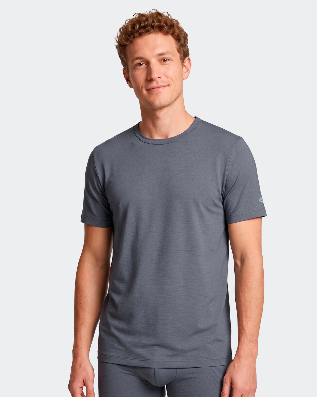 Men's short-sleeved T-shirt in Lyocell cotton