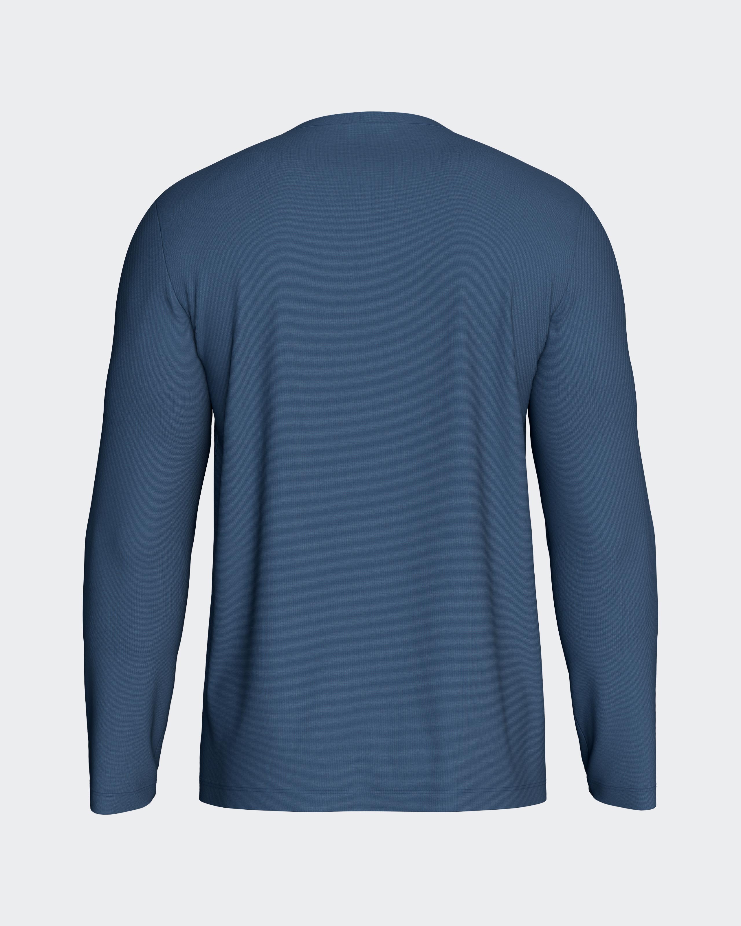 Men's long sleeve t-shirt in Lyocell cotton