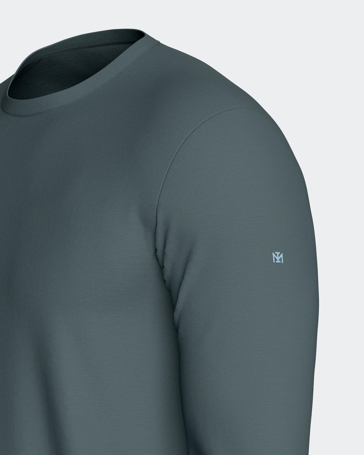 Langarm-T-Shirt für Herren aus Lyocell-Baumwolle