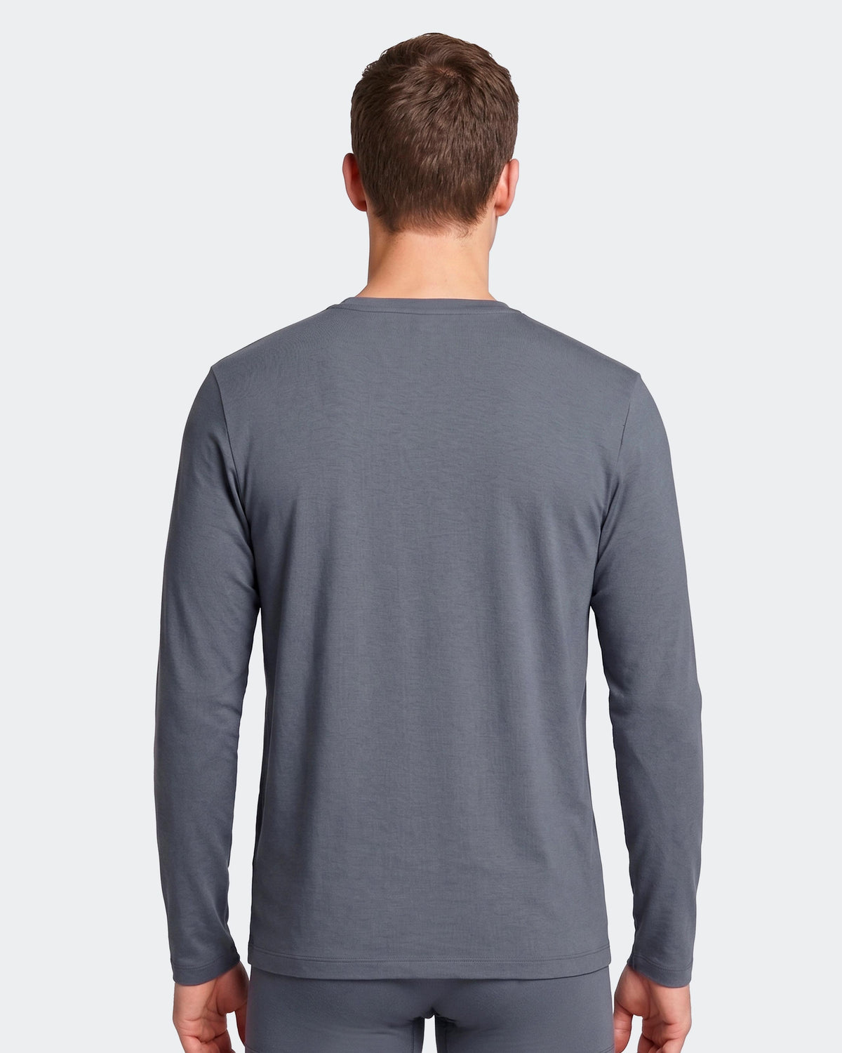 Langarm-T-Shirt für Herren aus Lyocell-Baumwolle
