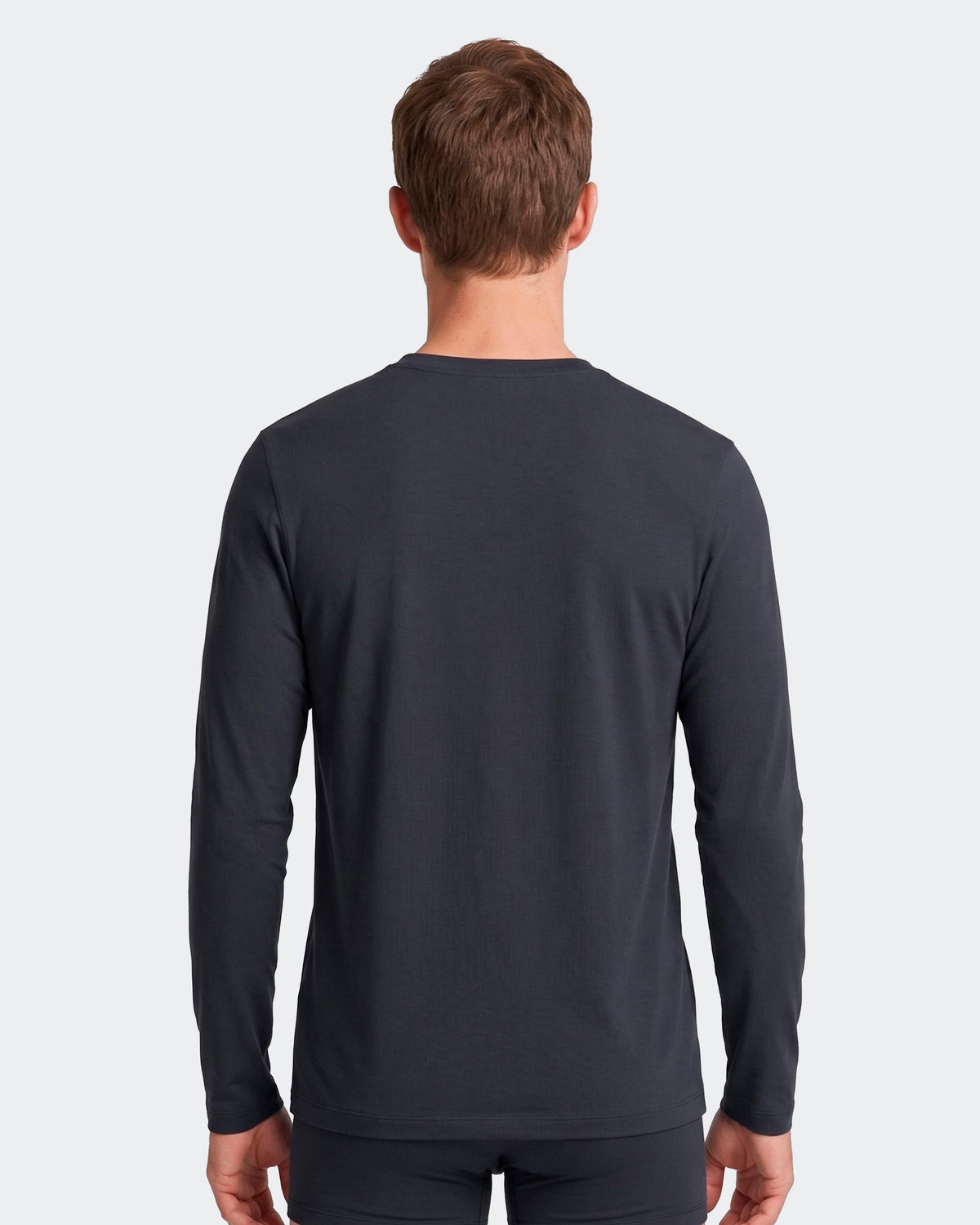 Langarm-T-Shirt für Herren aus Lyocell-Baumwolle