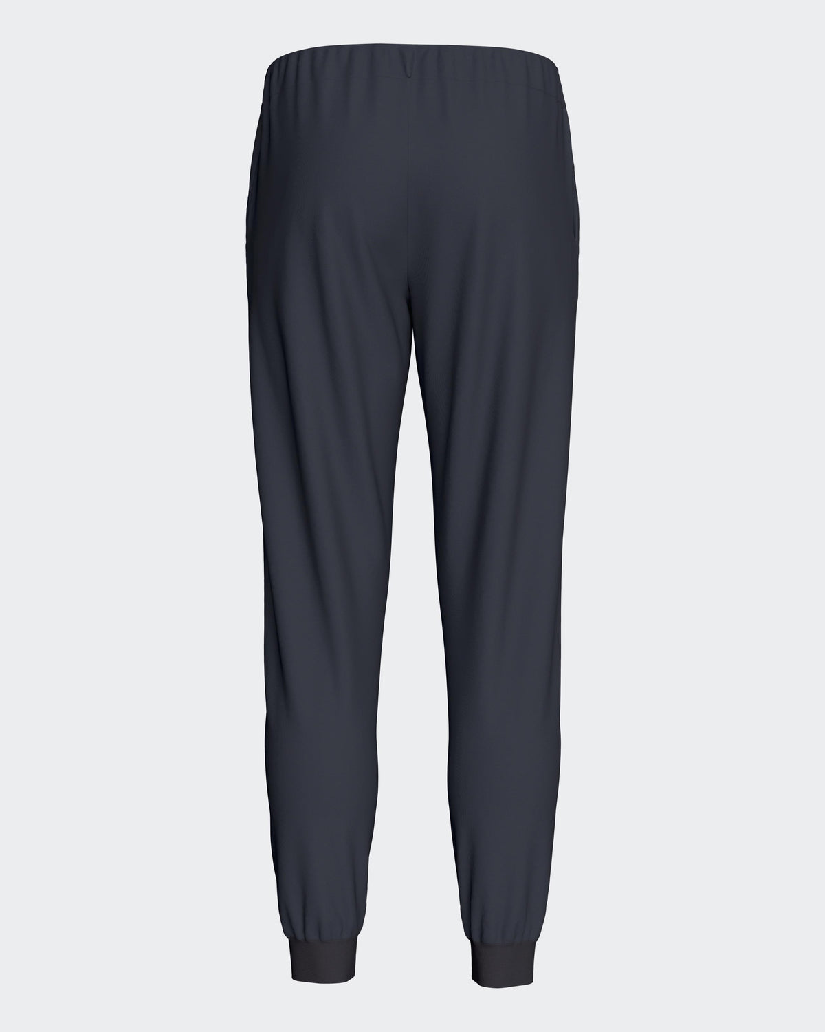 Einfarbige Herrenhose aus Lyocell-Baumwolle