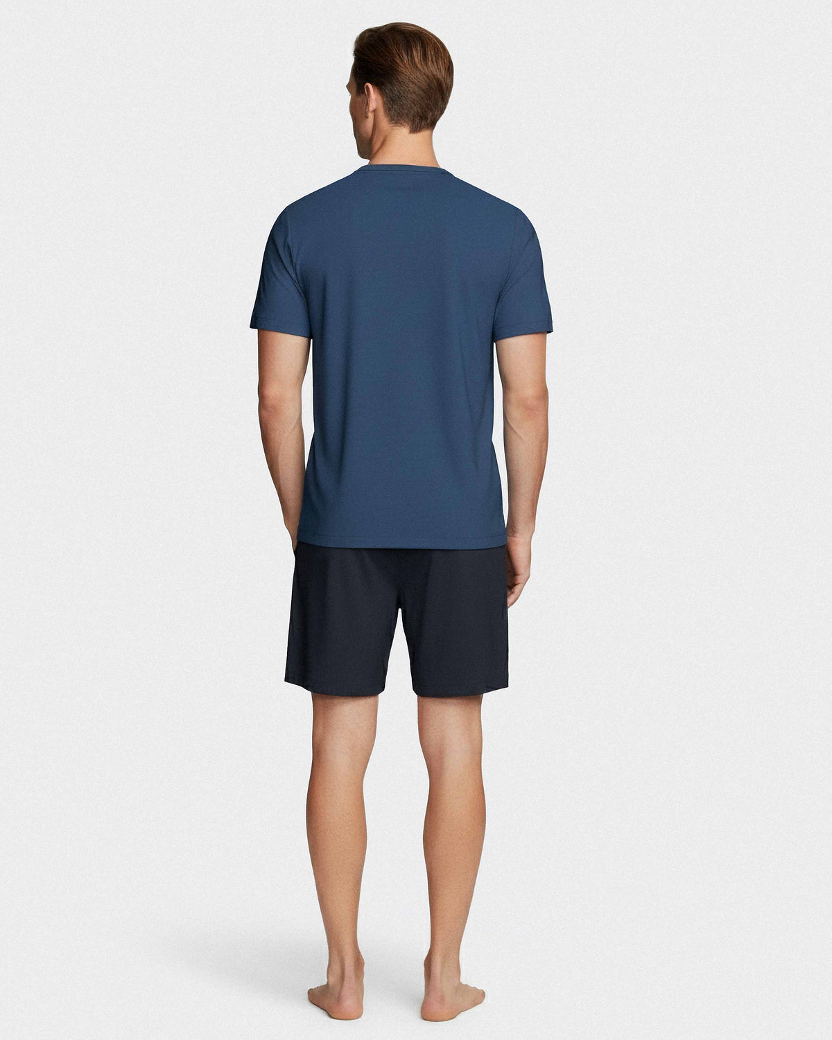 Short men's pyjama in Lyocell