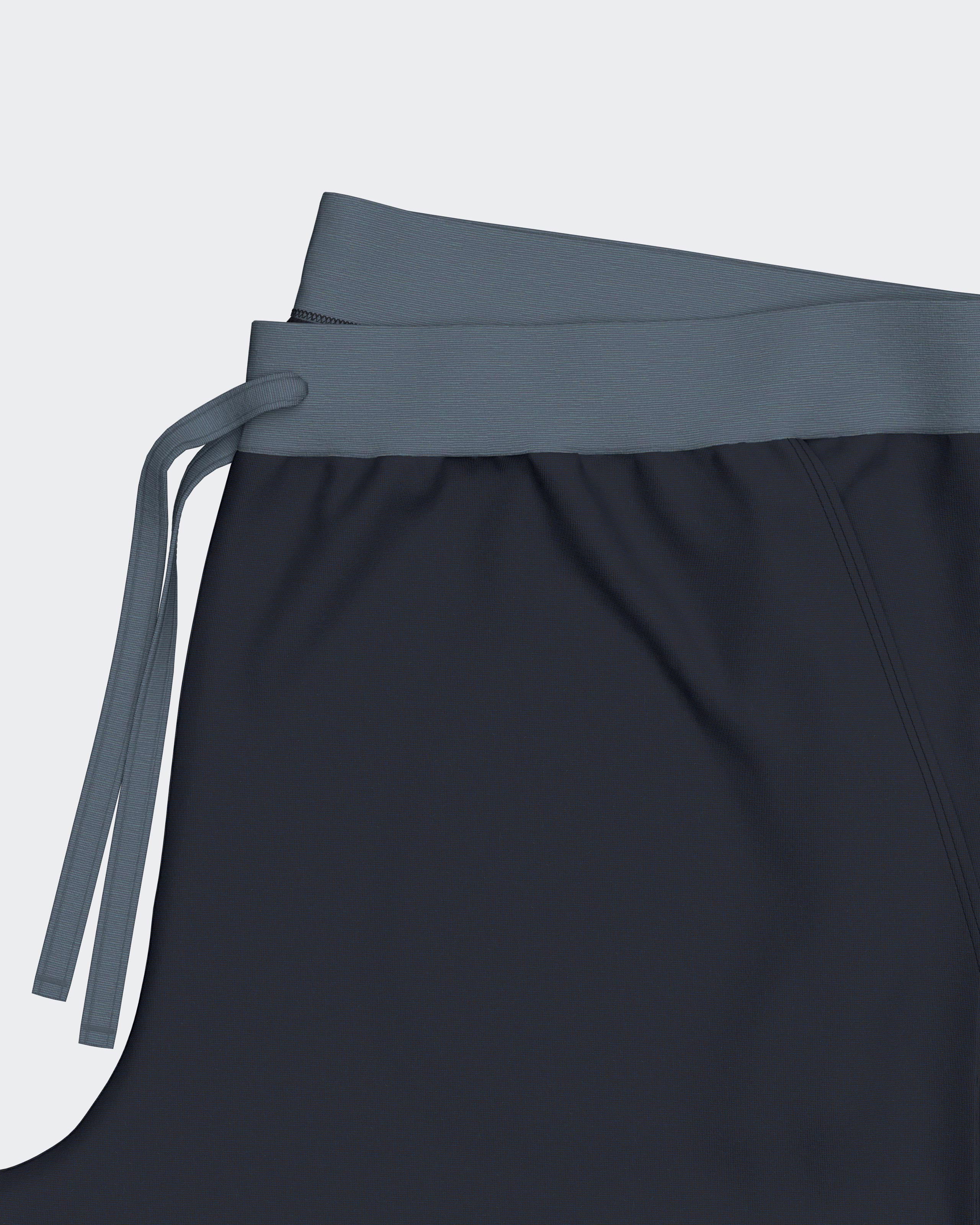 Kurzer Pyjama für Herren aus Lyocell