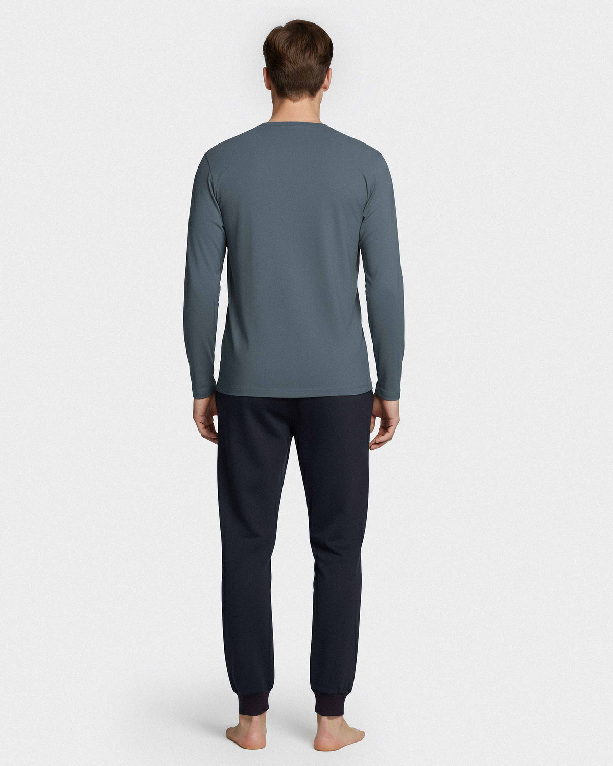 Long men's pyjama in Lyocell