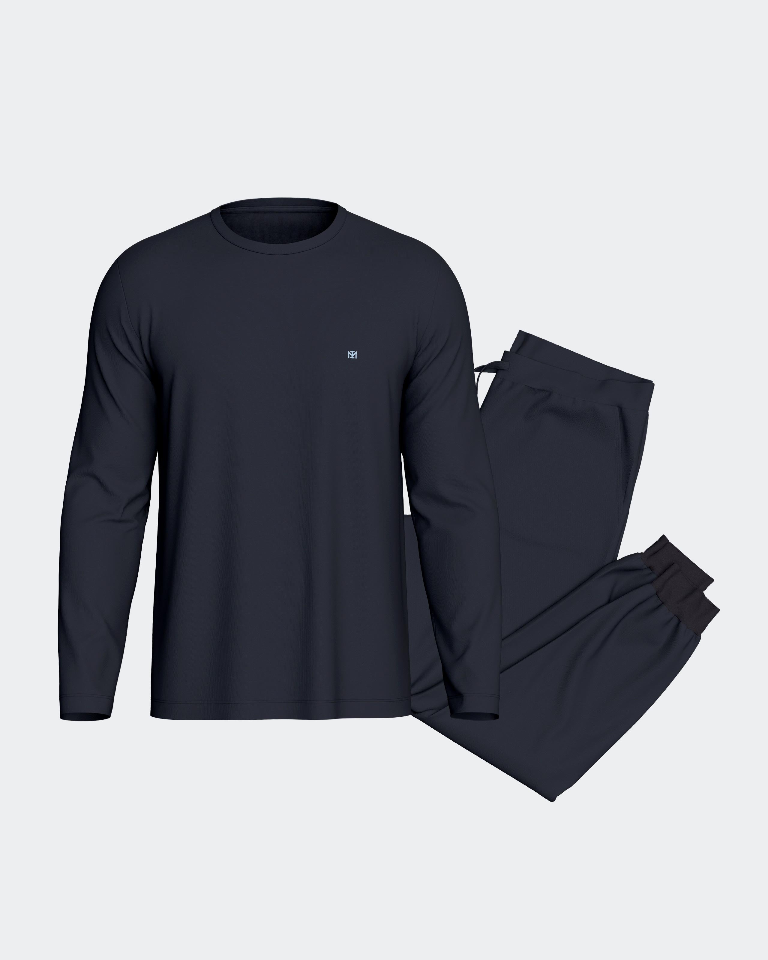 Long men's pyjama in Lyocell