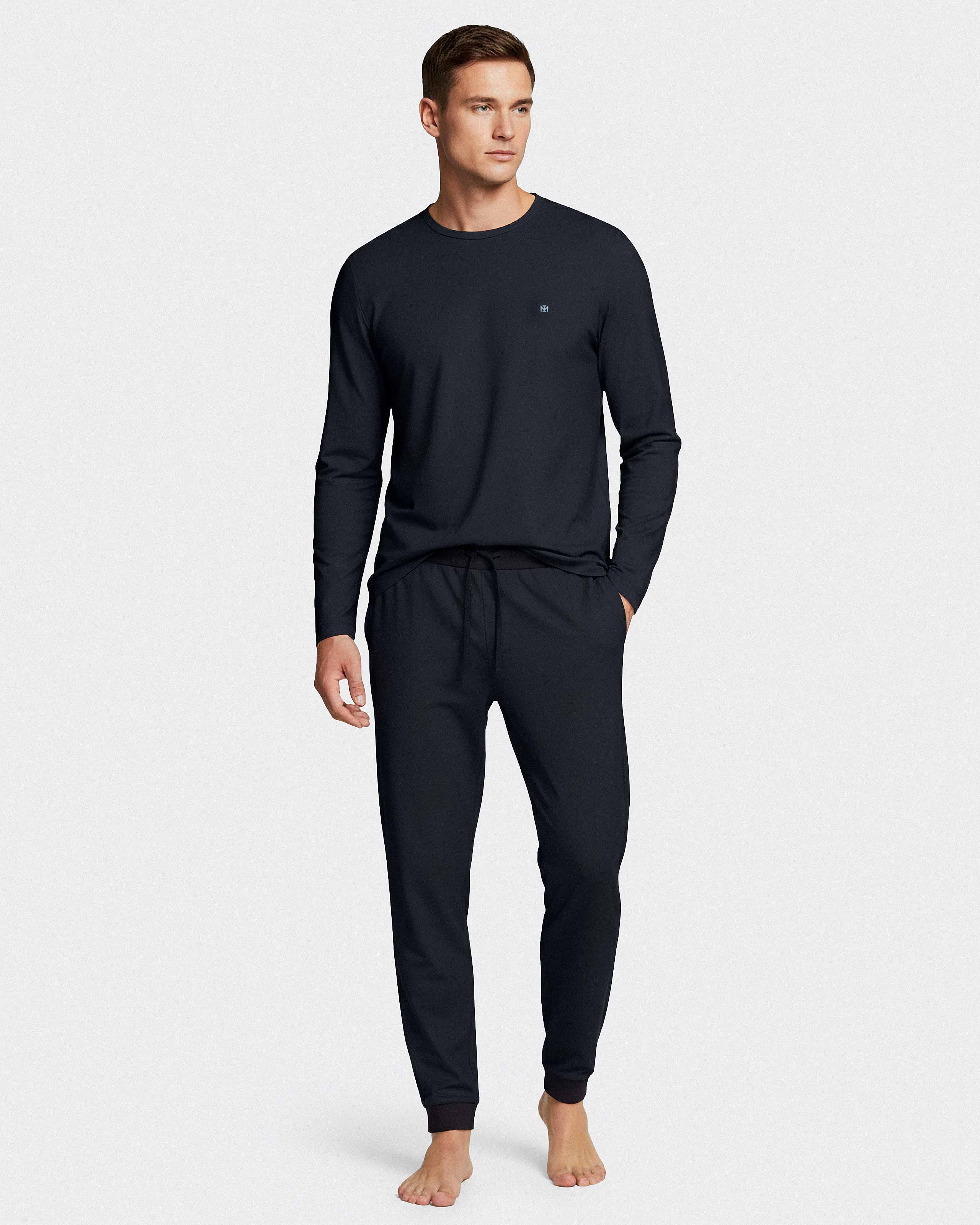 Long men's pyjama in Lyocell