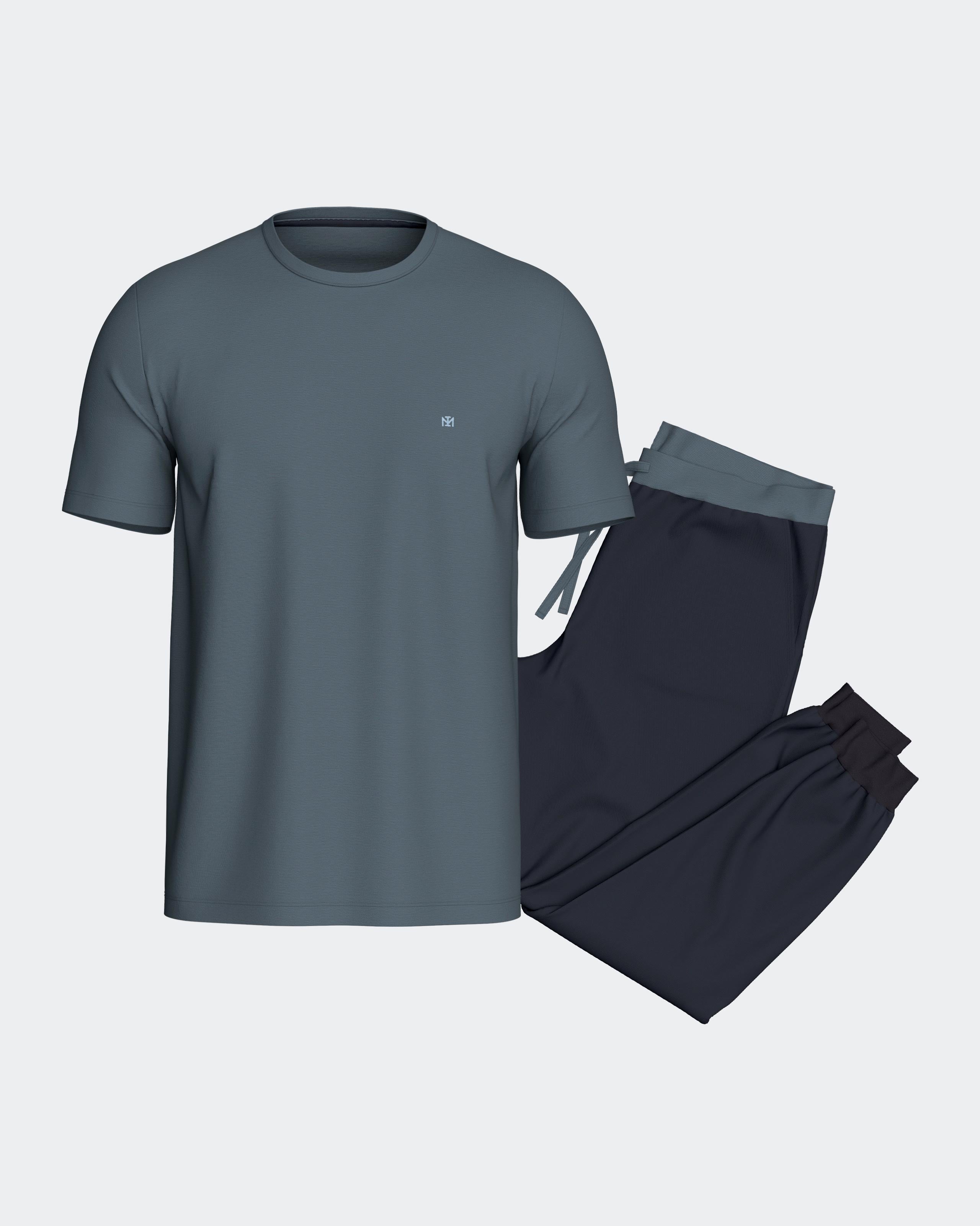 Men's pyjama in Lyocell