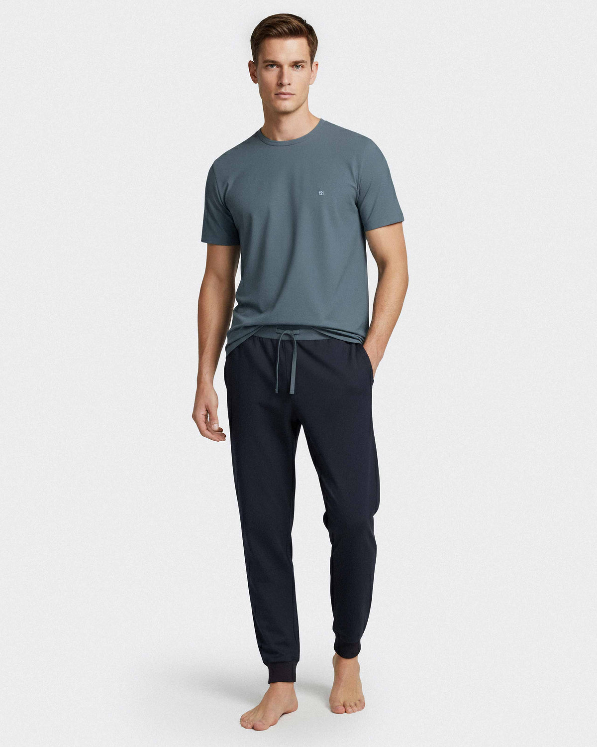 Pijama de homem em Lyocell
