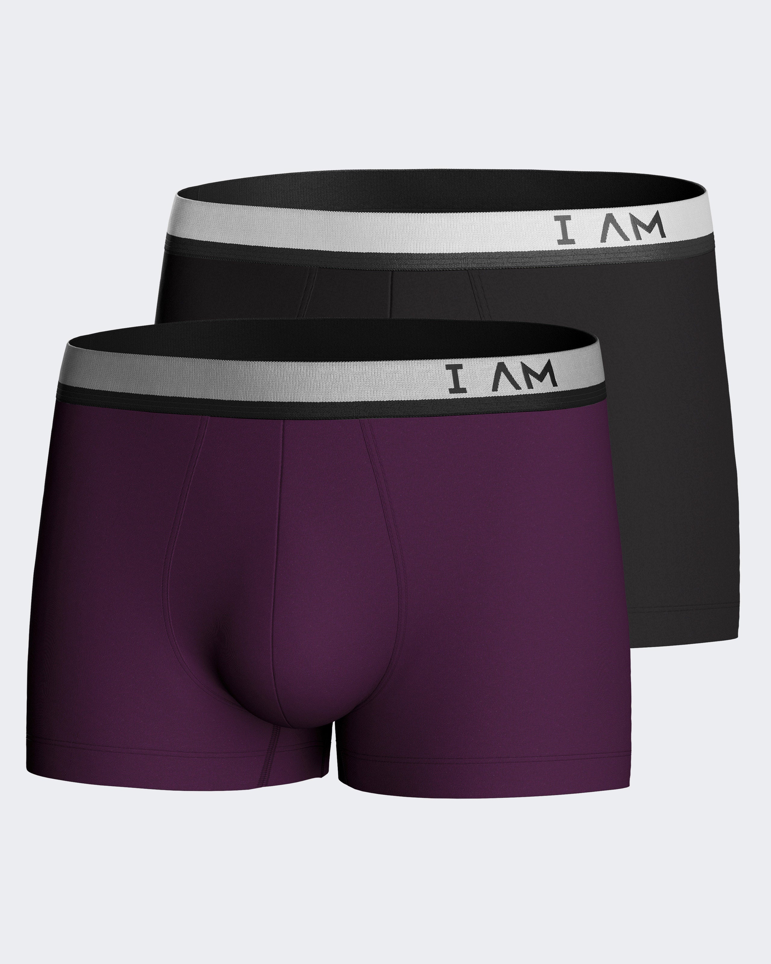 Pack 2 boxers de homem em Lyocell
