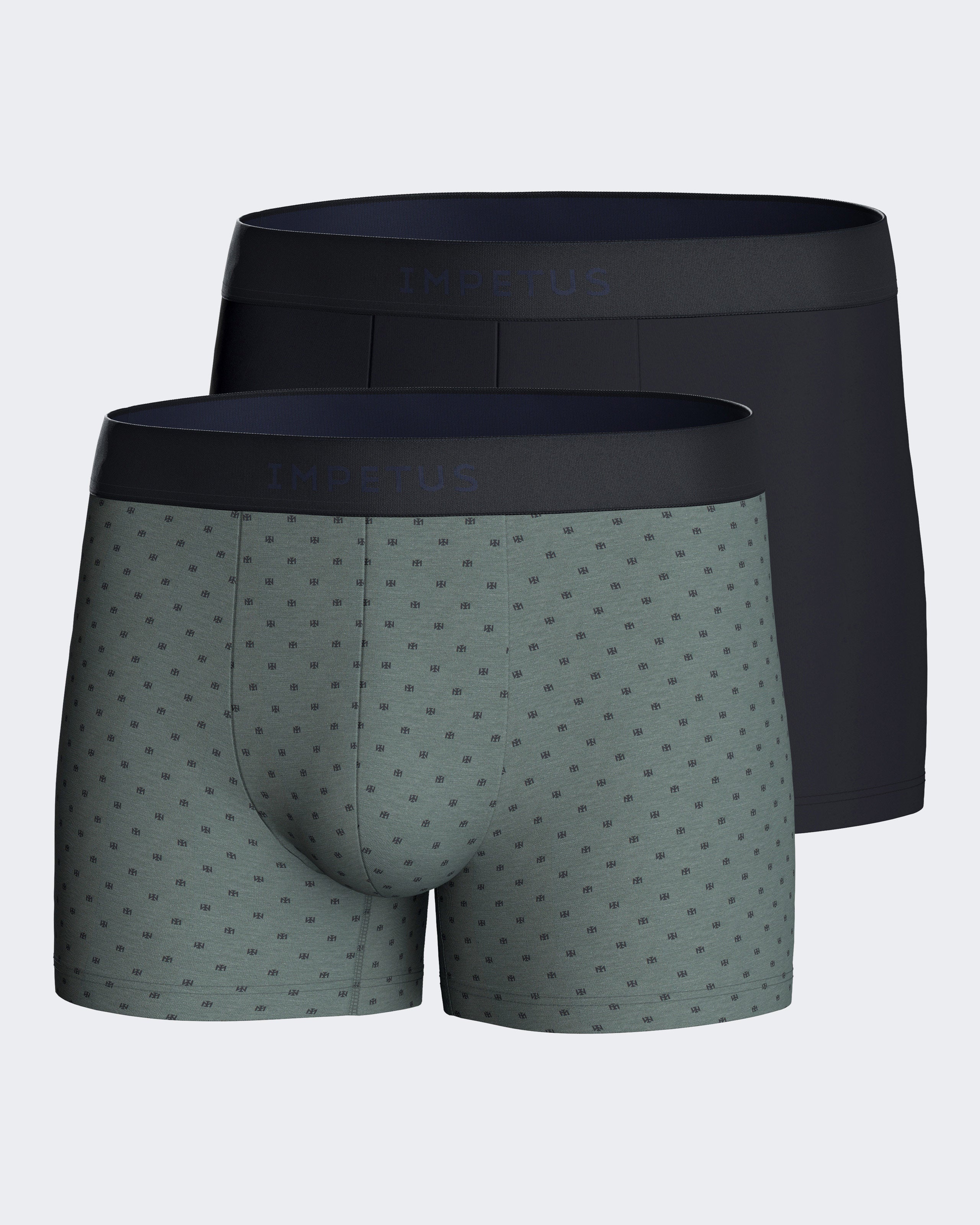 Pack 2 boxers de homem em Algodão Modal