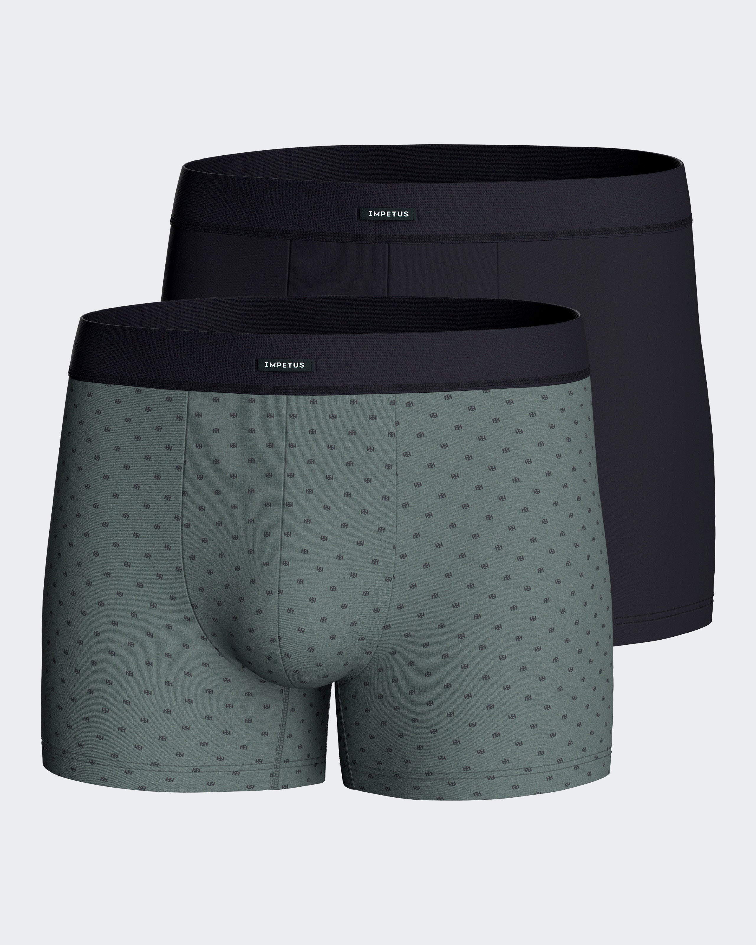 Pack de dois boxers de homem em Modal