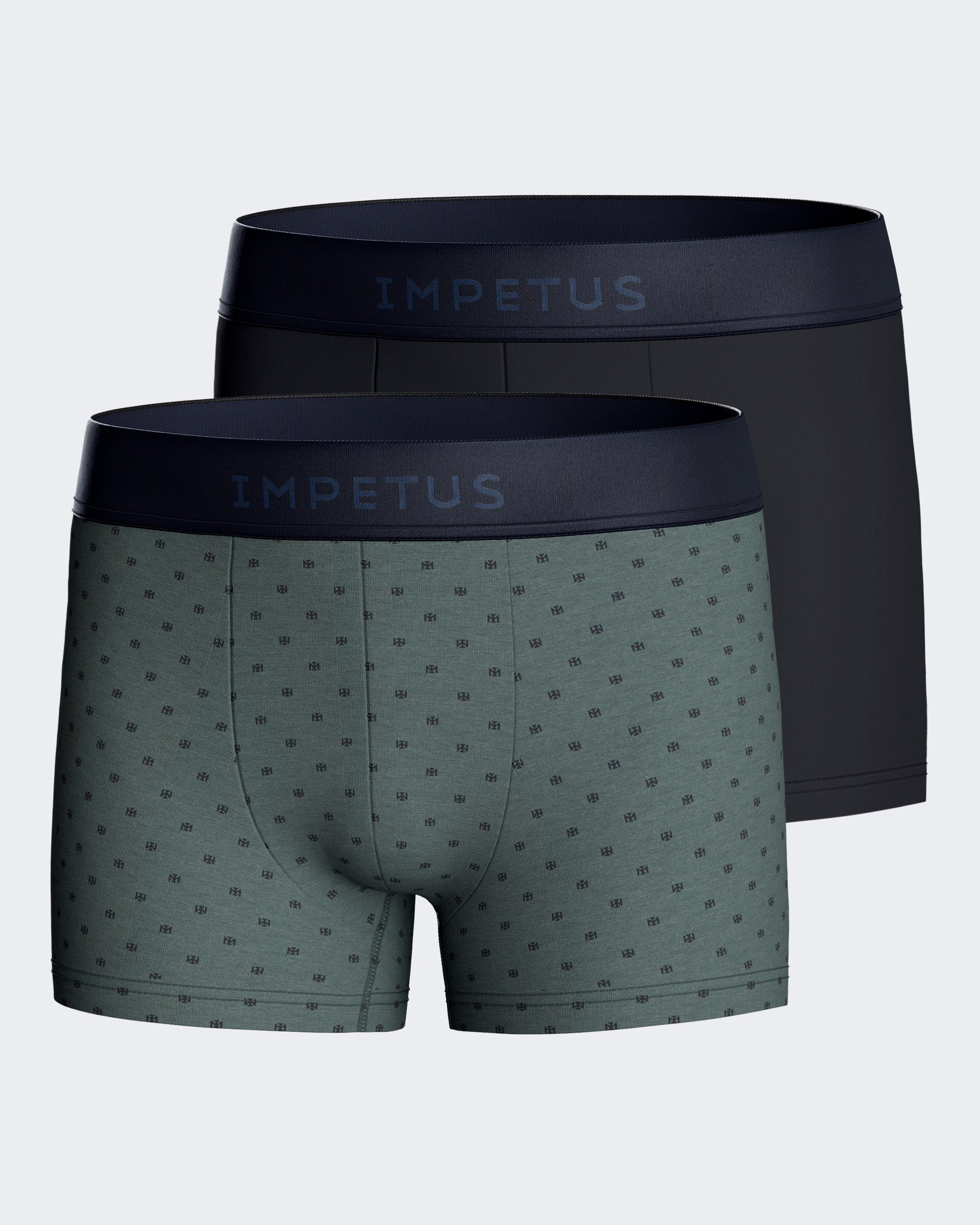 Pack de dois boxers de menino em Modal