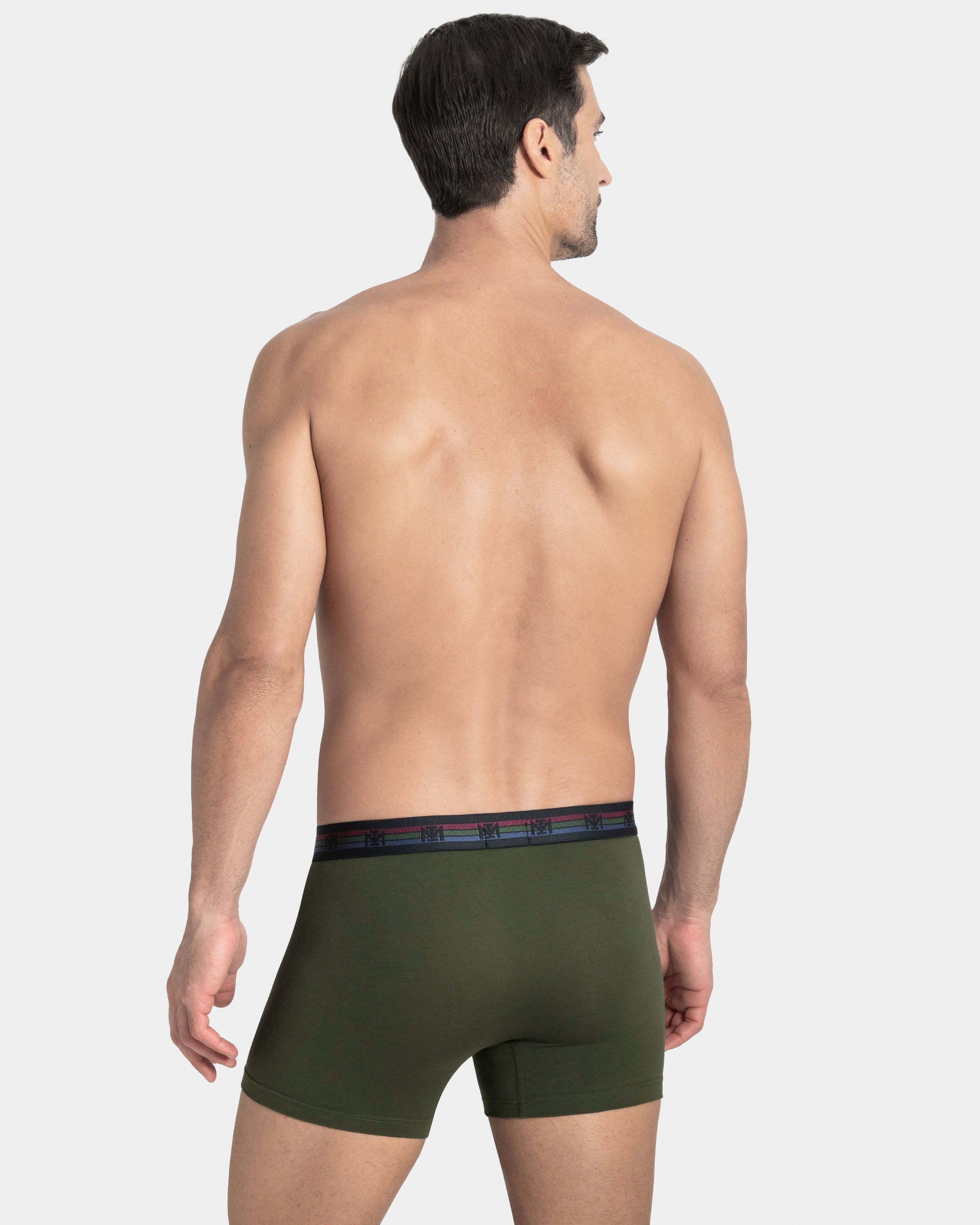 Pack 2 boxers de hombre en Algodón