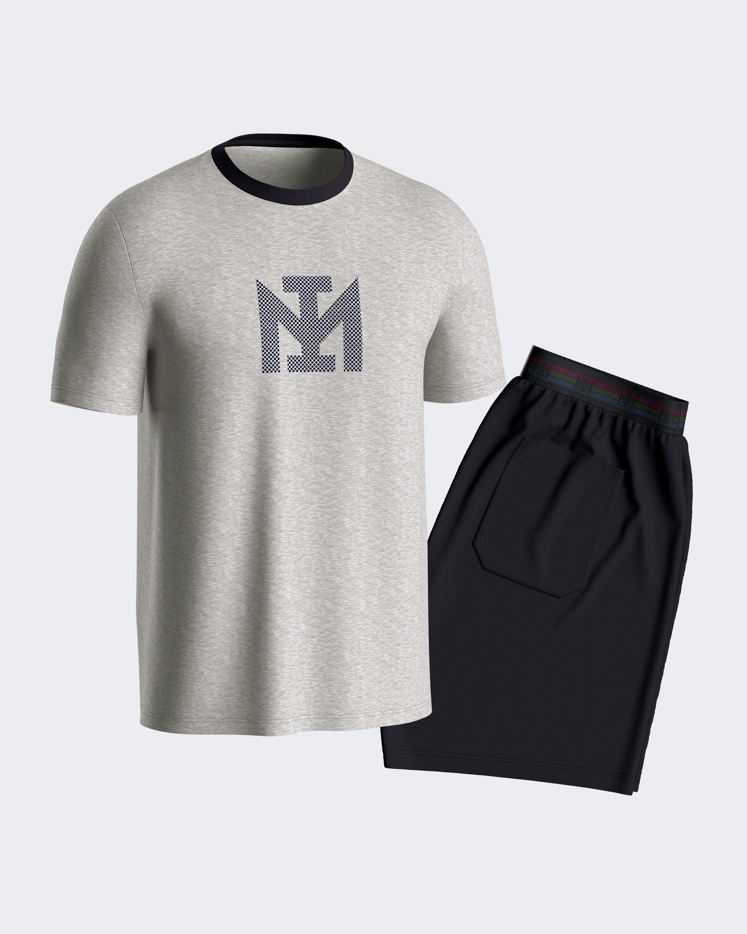 Pyjama court en Coton