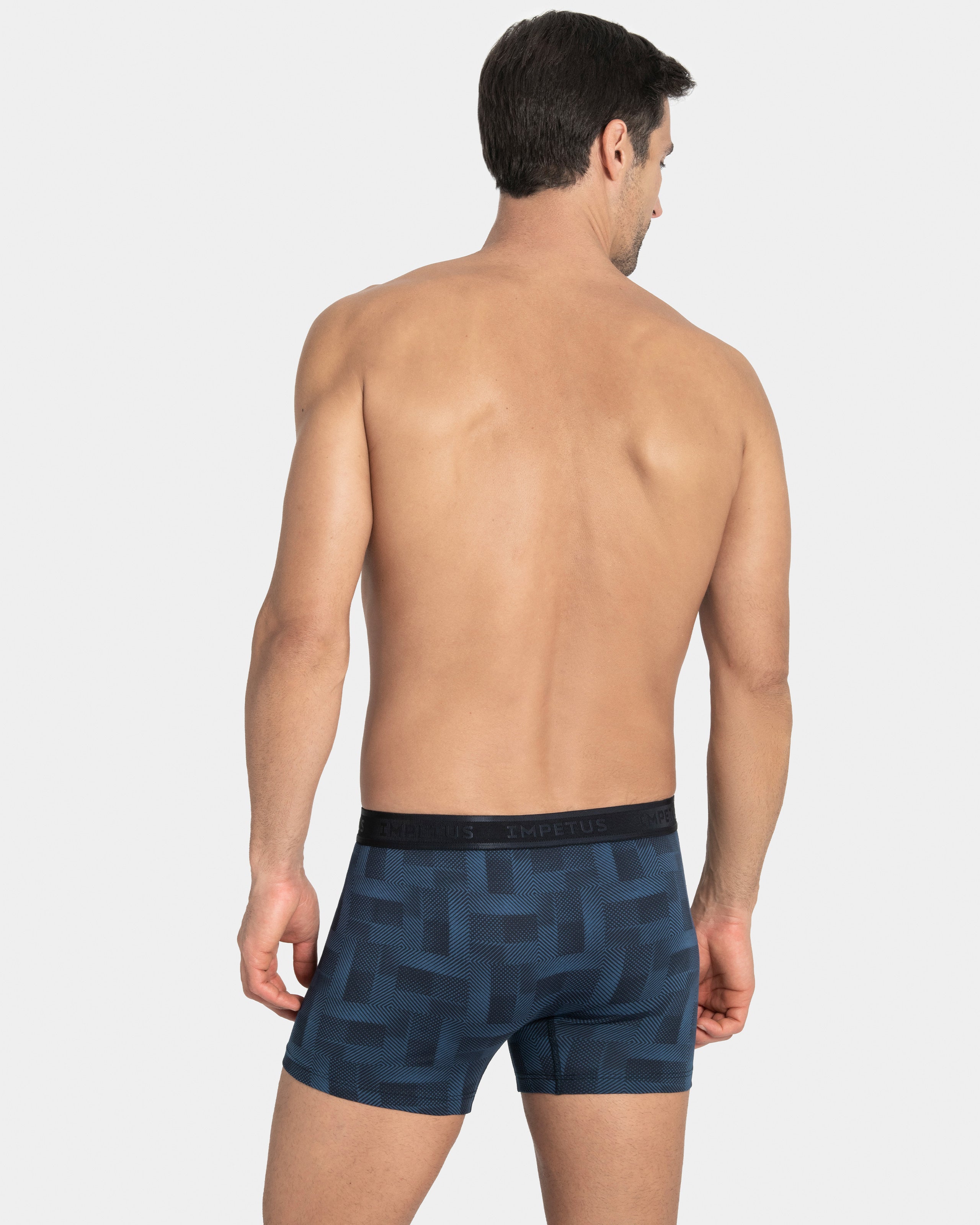 Printed man's boxer in cotton Modal
