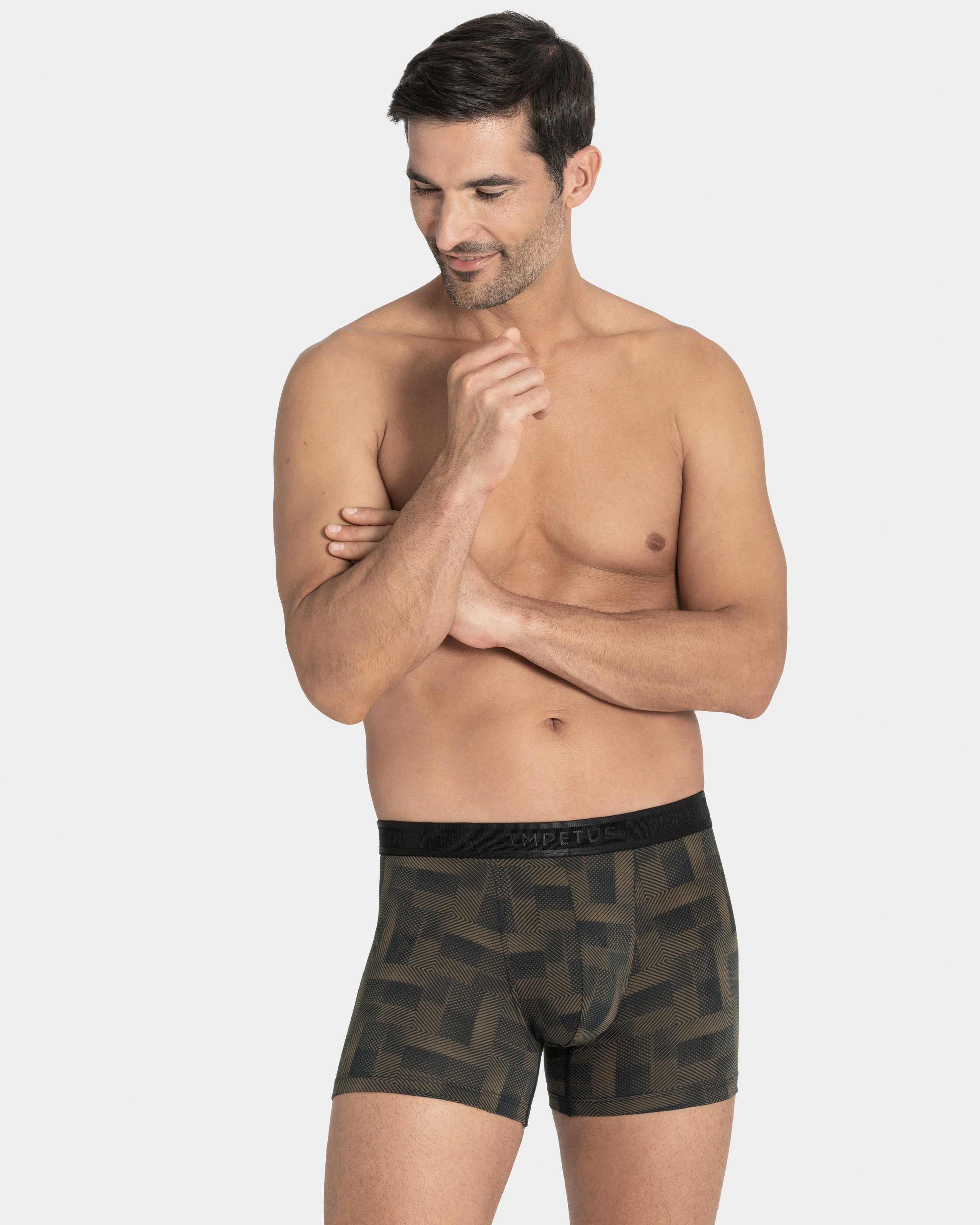 Boxer de punto de hombre en Algodón Modal