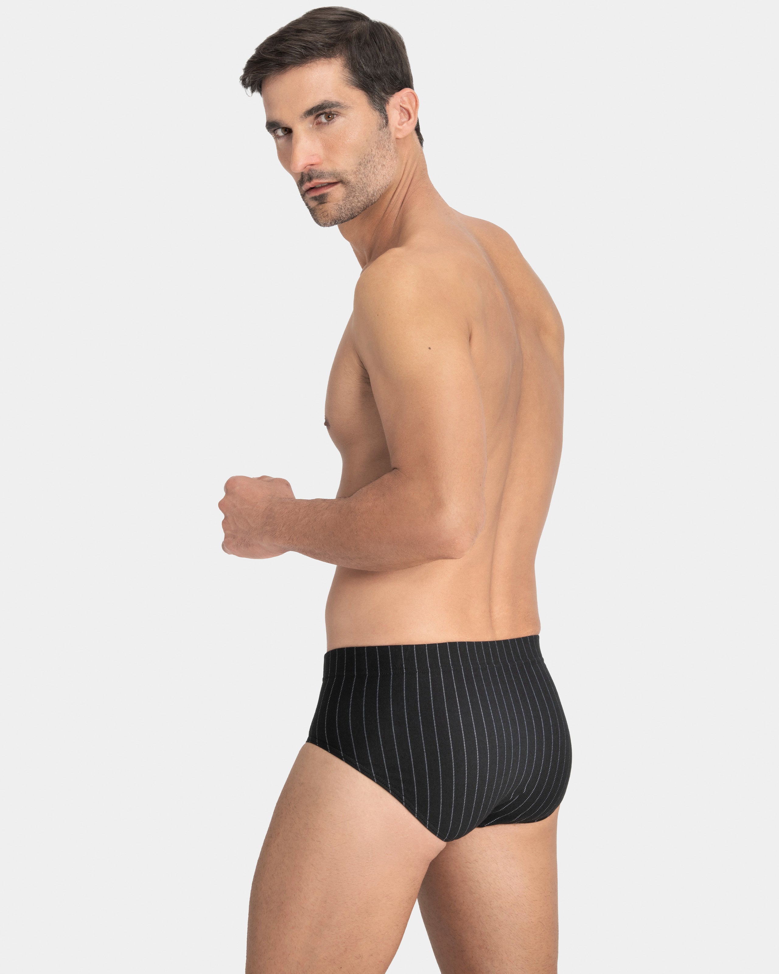 Pack of two man's briefs in cotton Modal