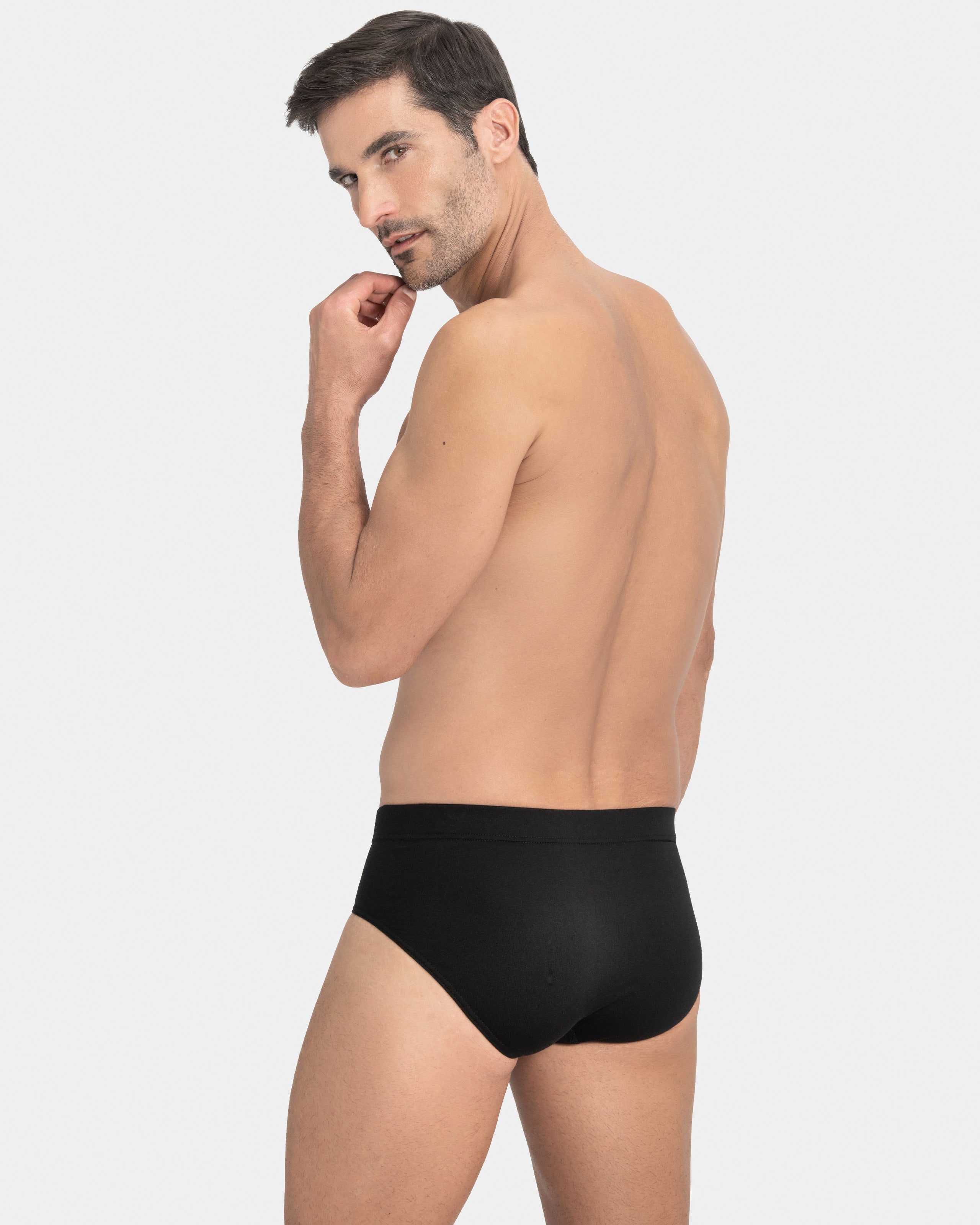Pack of two man's briefs in cotton Modal