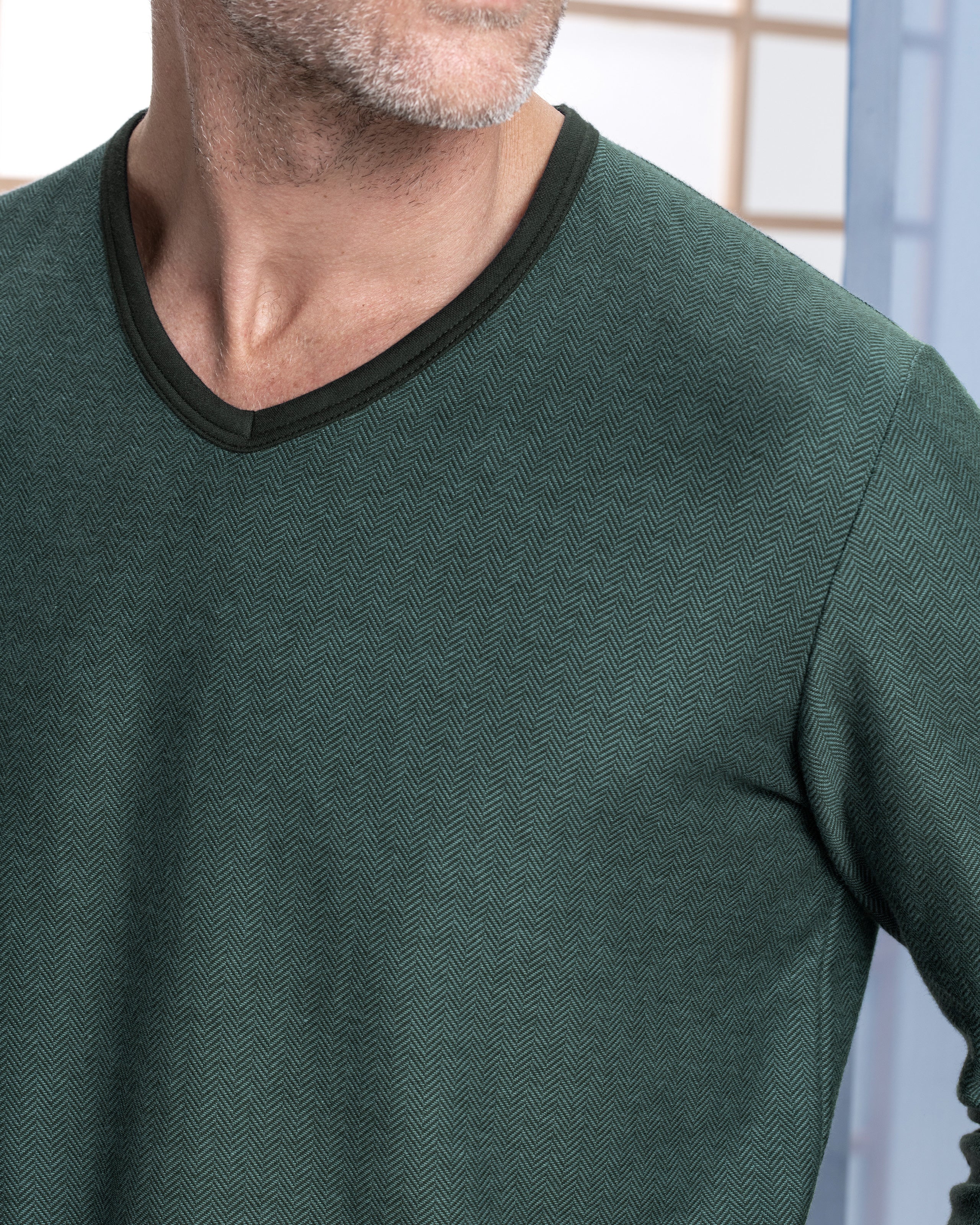 Man's pyjama in cotton