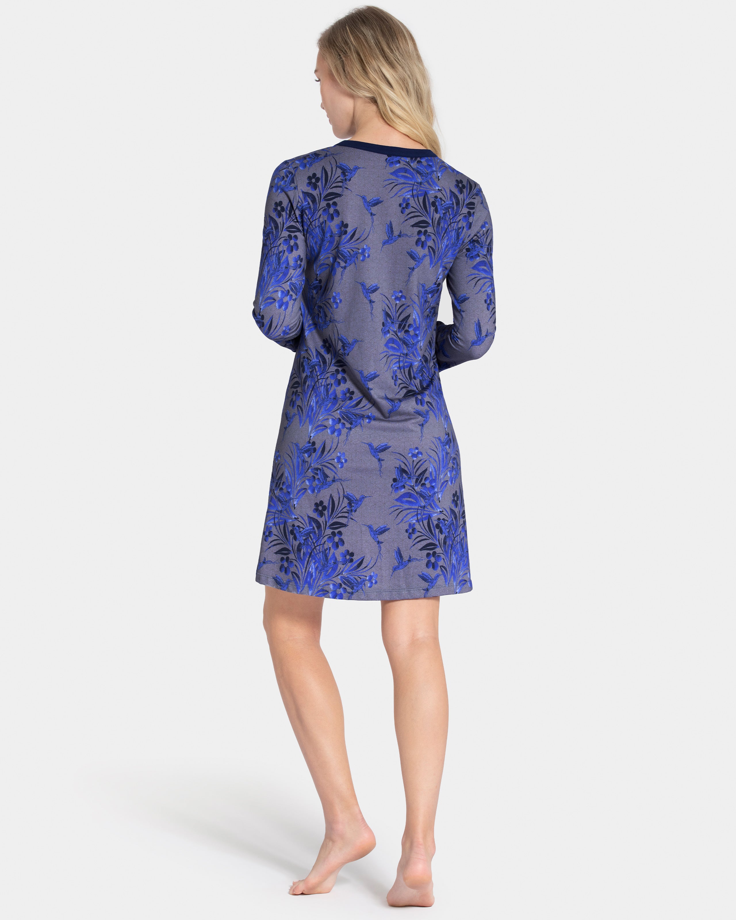 Floral print nightgown