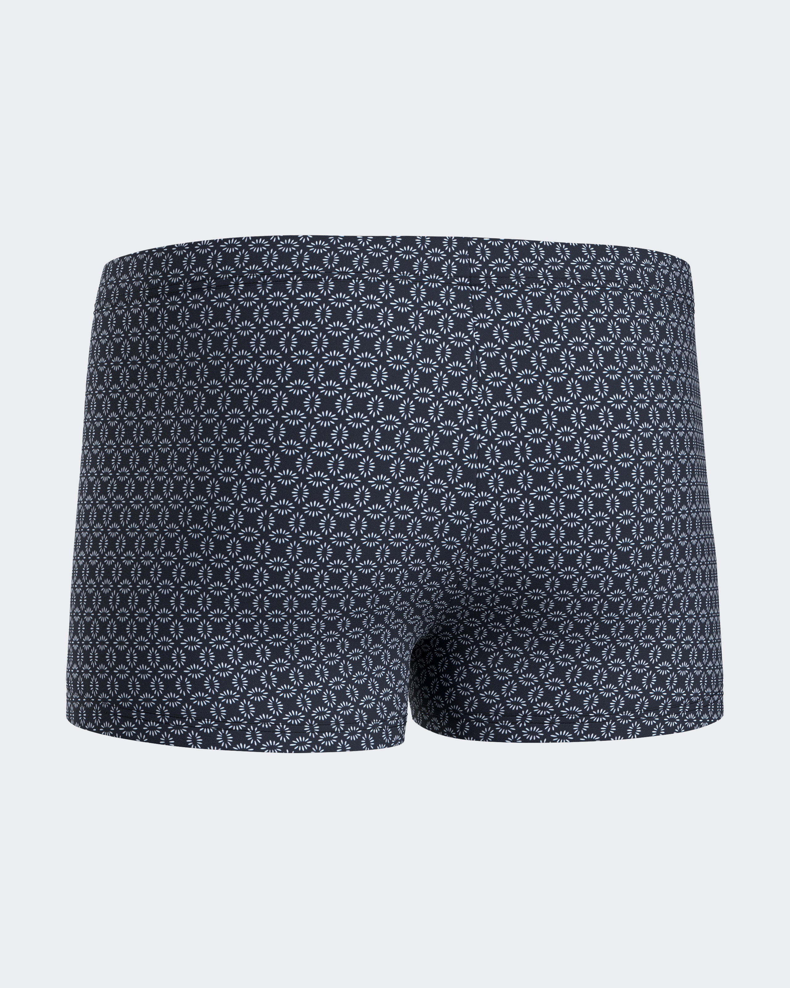 Boxer de bain micromotif géométrique