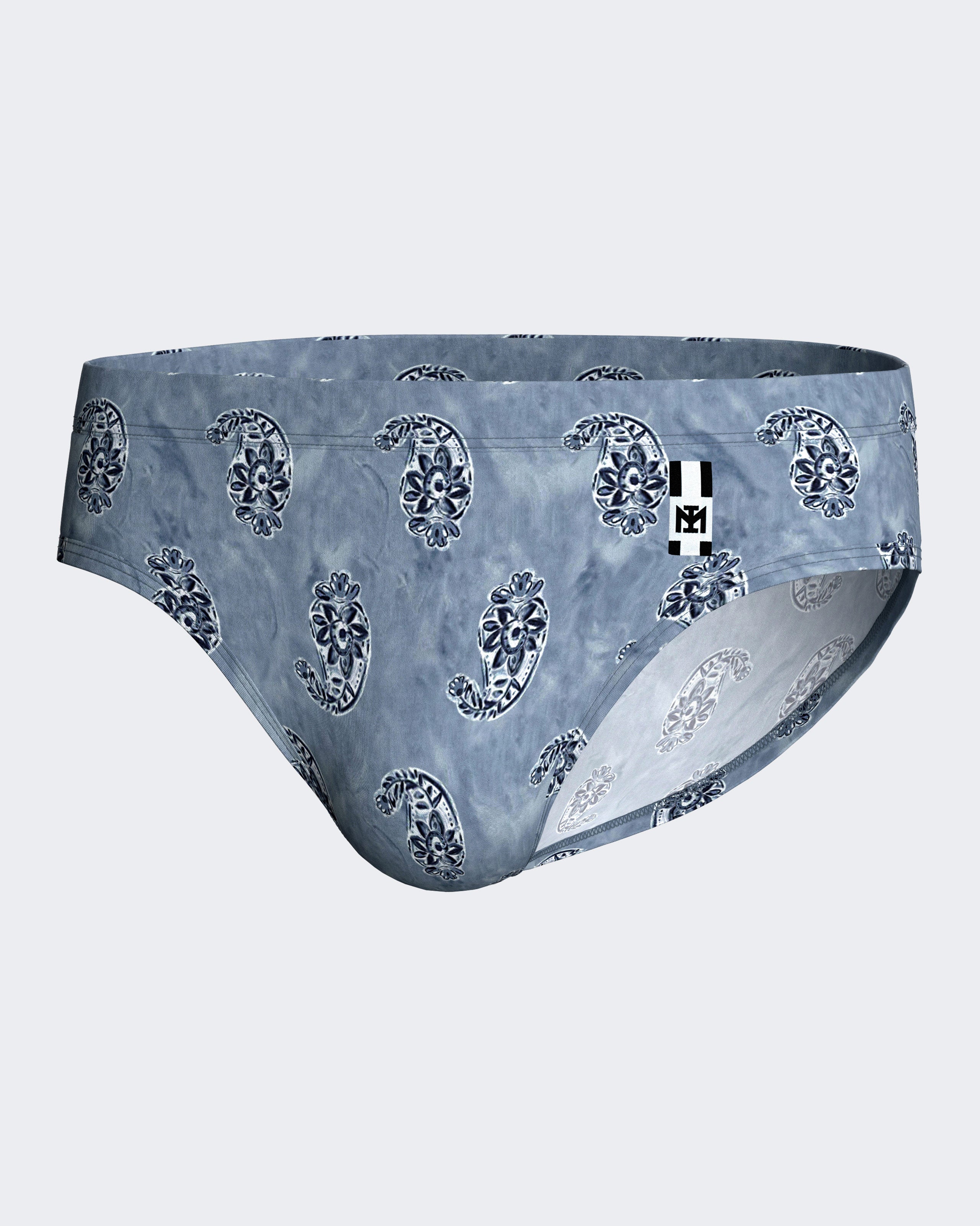 Bañador Slip estampado paisley