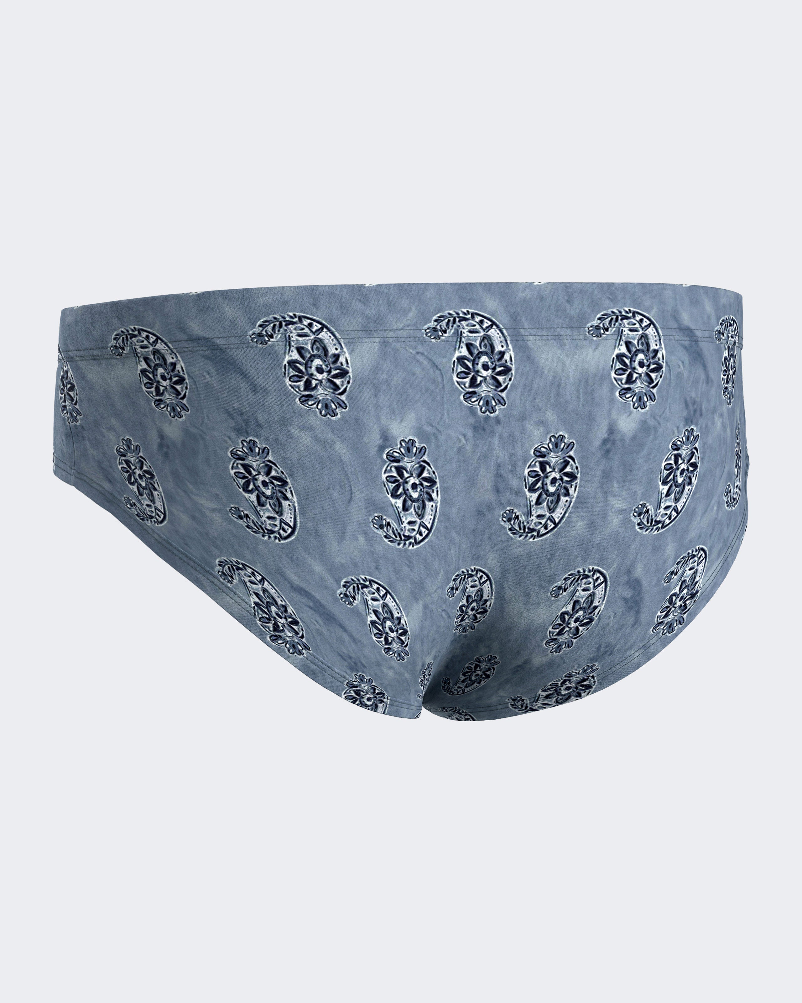 Bañador Slip estampado paisley