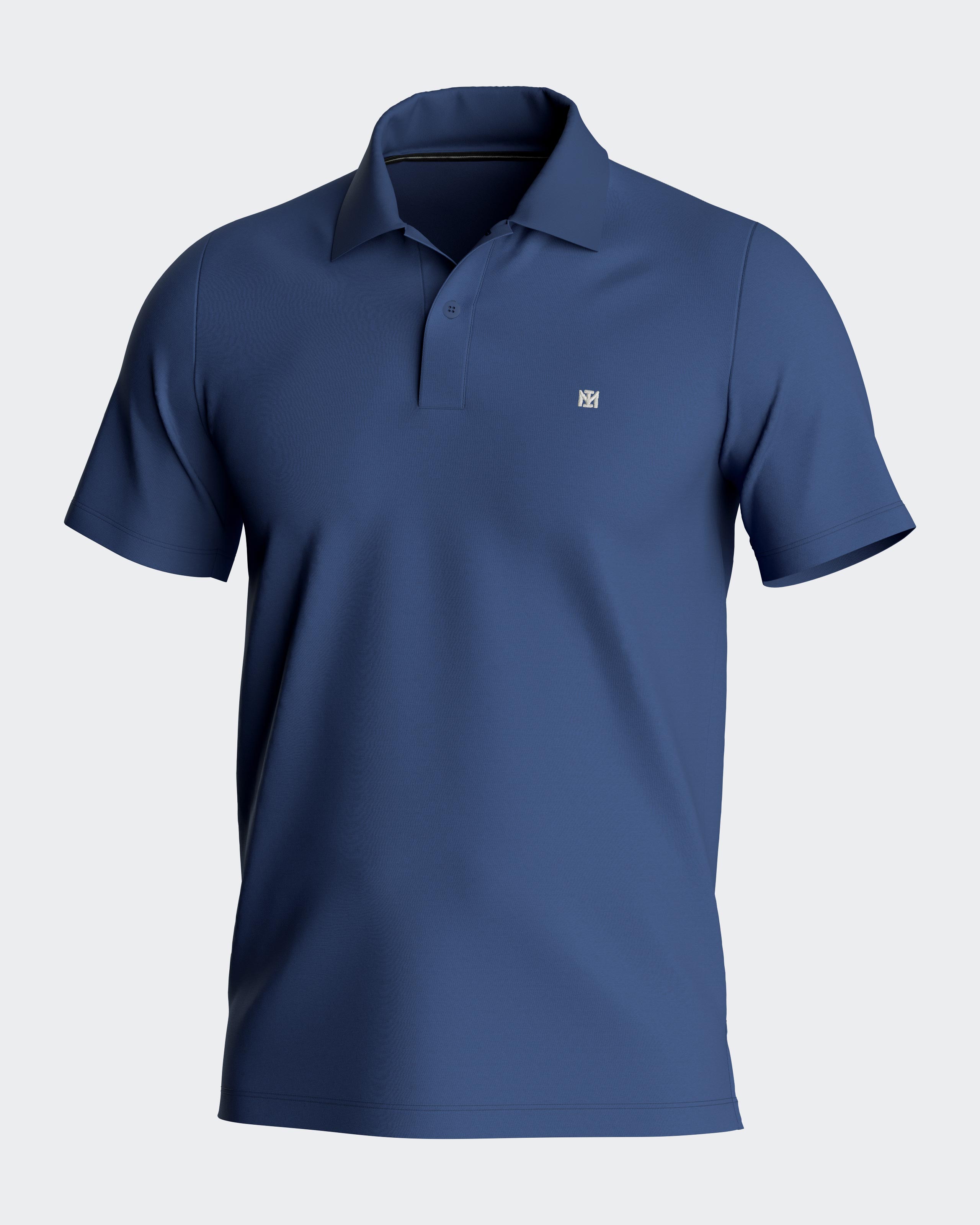 Plain Polo in Cotton