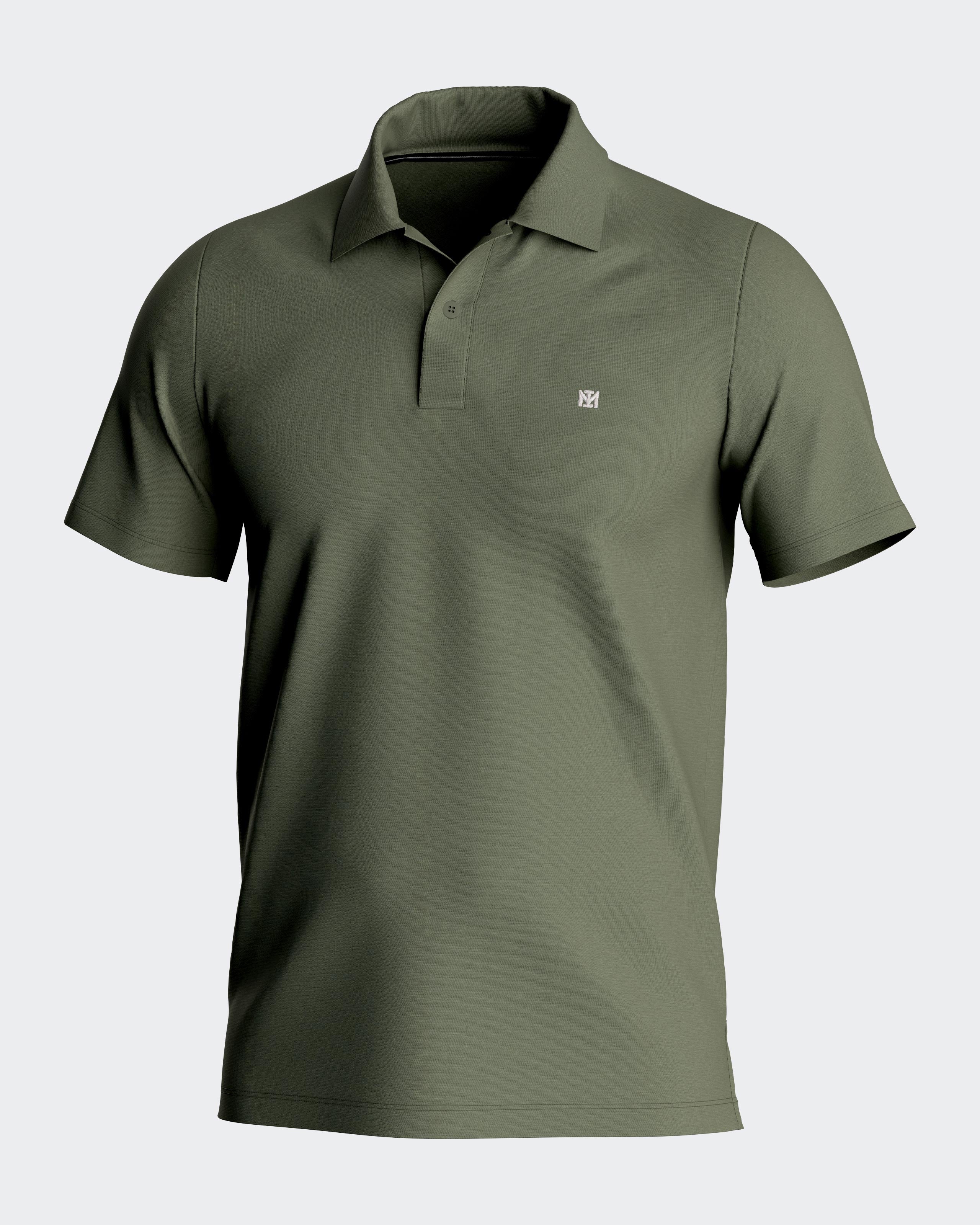 Plain Polo in Cotton