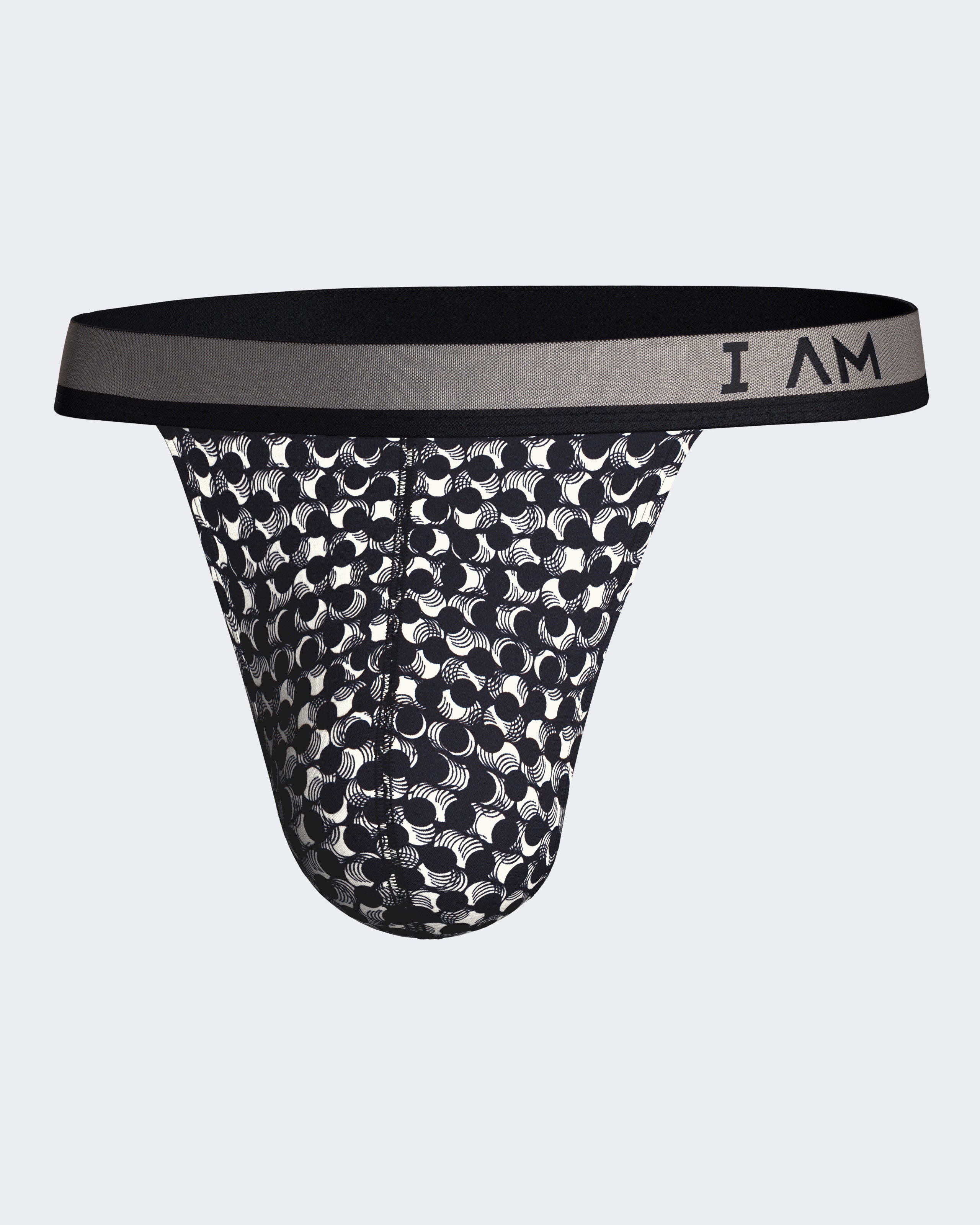 Tanga de hombre estampado en Lyocell
