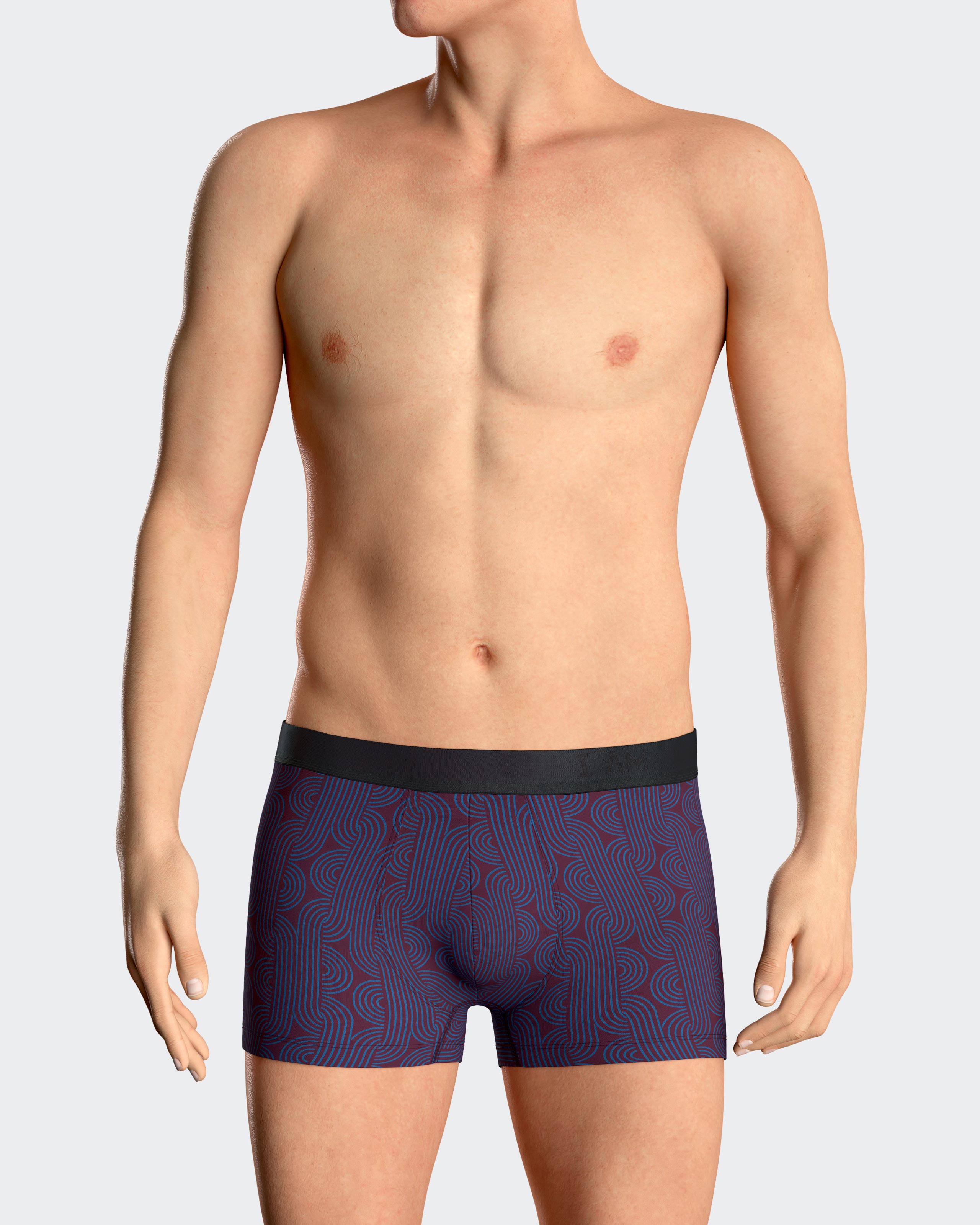 Boxer de homme imprimé en Lyocell