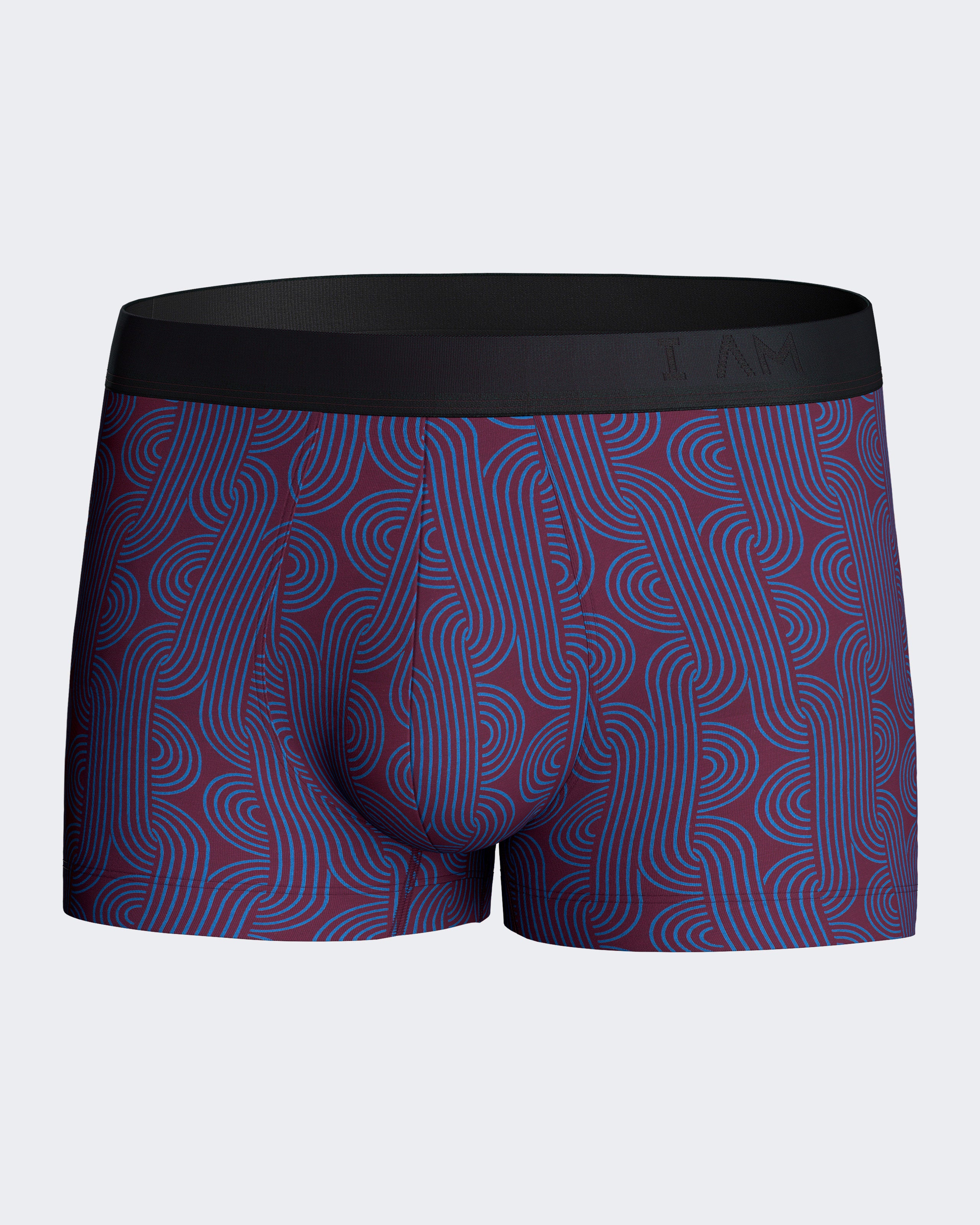 Boxer de homem estampado em Lyocell