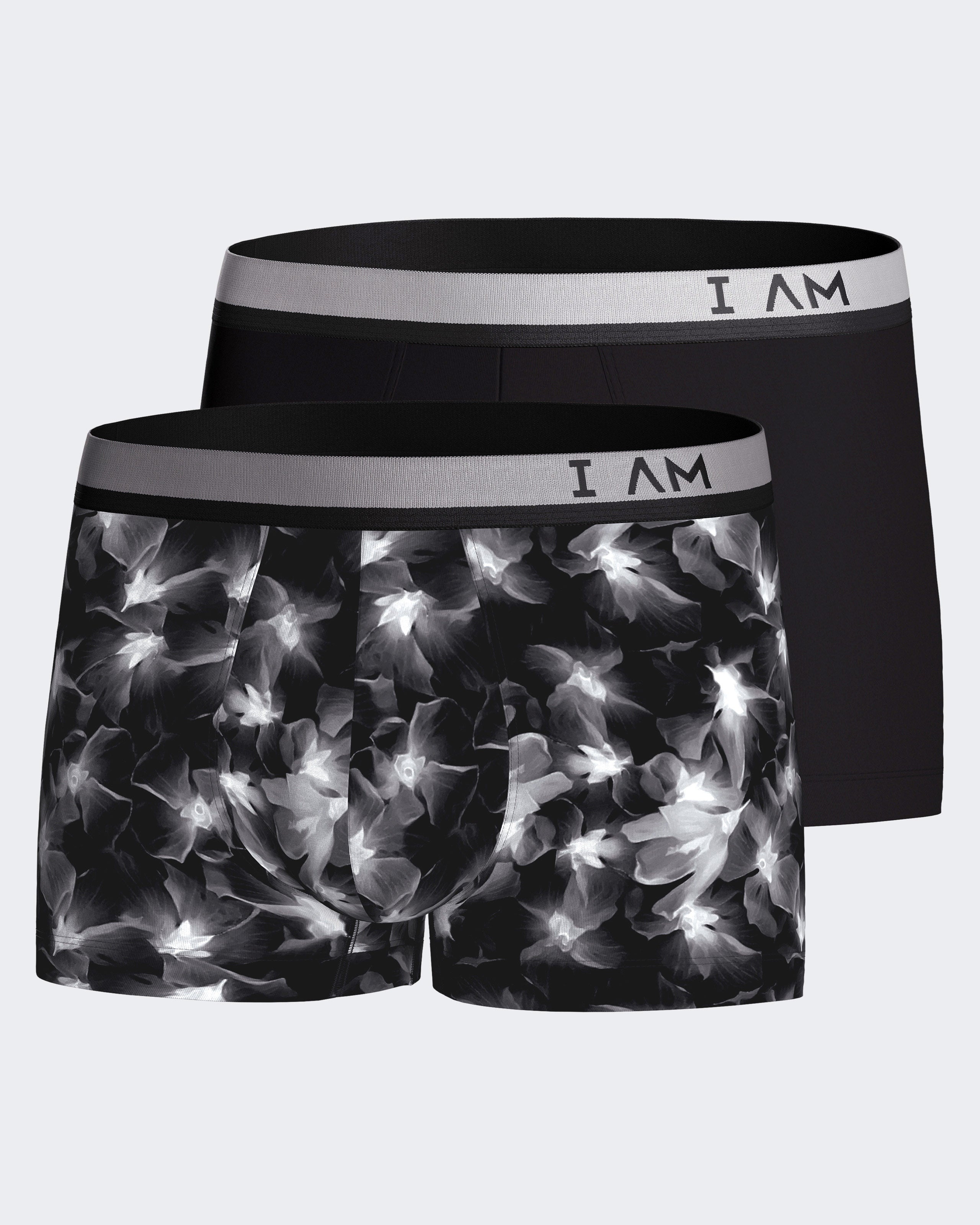 Pack de deux boxers de homme en Lyocell