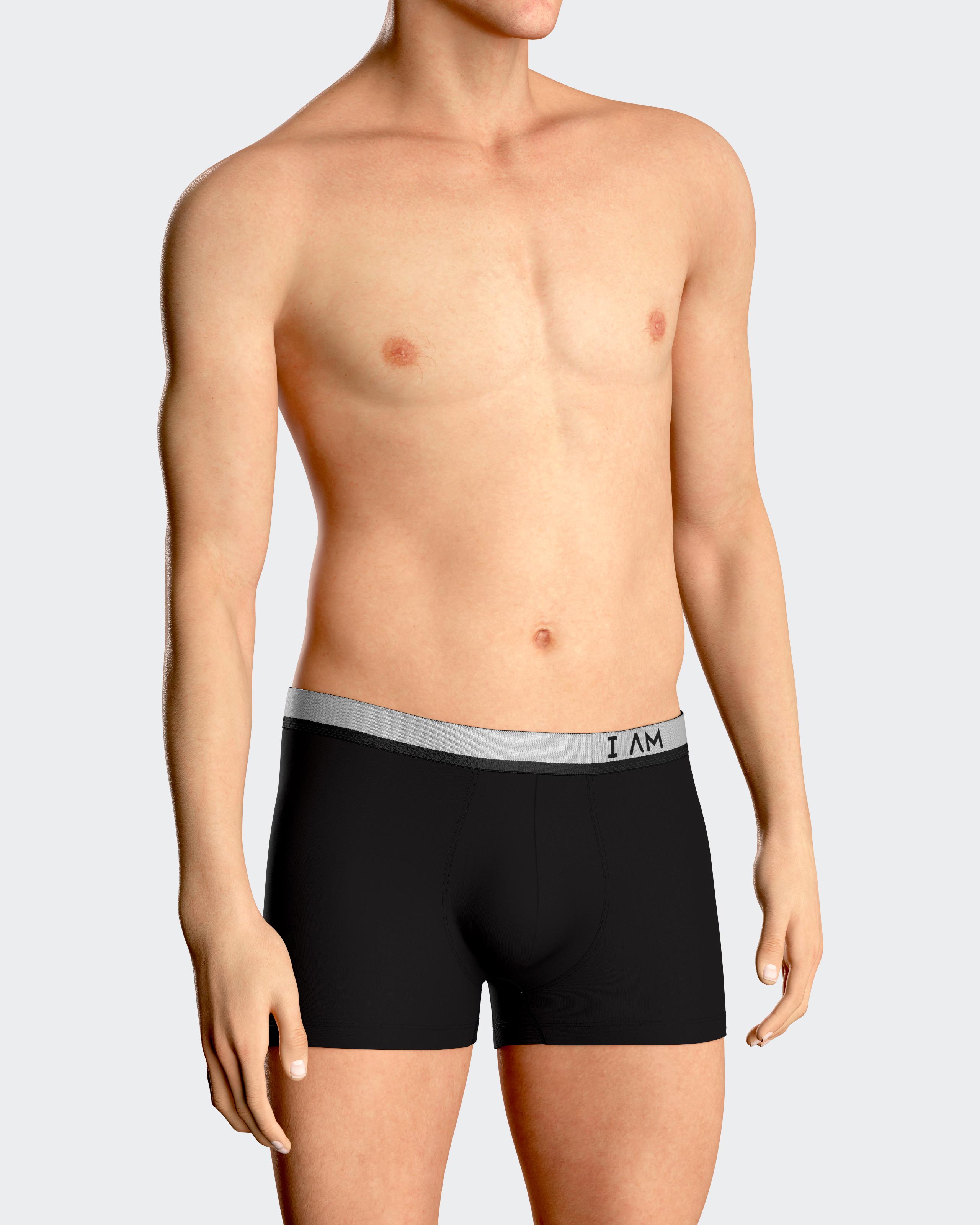 Pack de dois boxers de homem em Lyocell