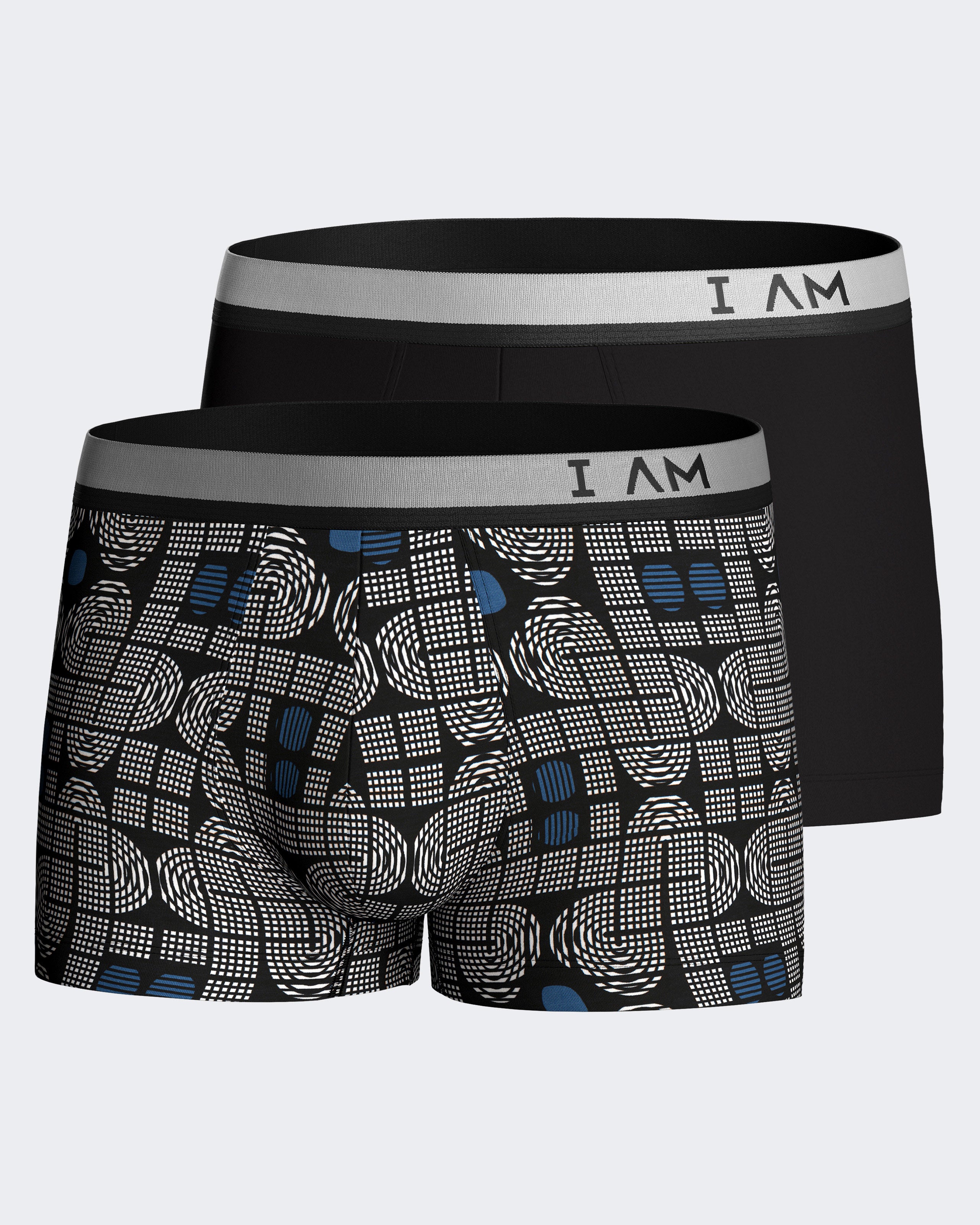 Pack 2 boxers de homem em Lyocell