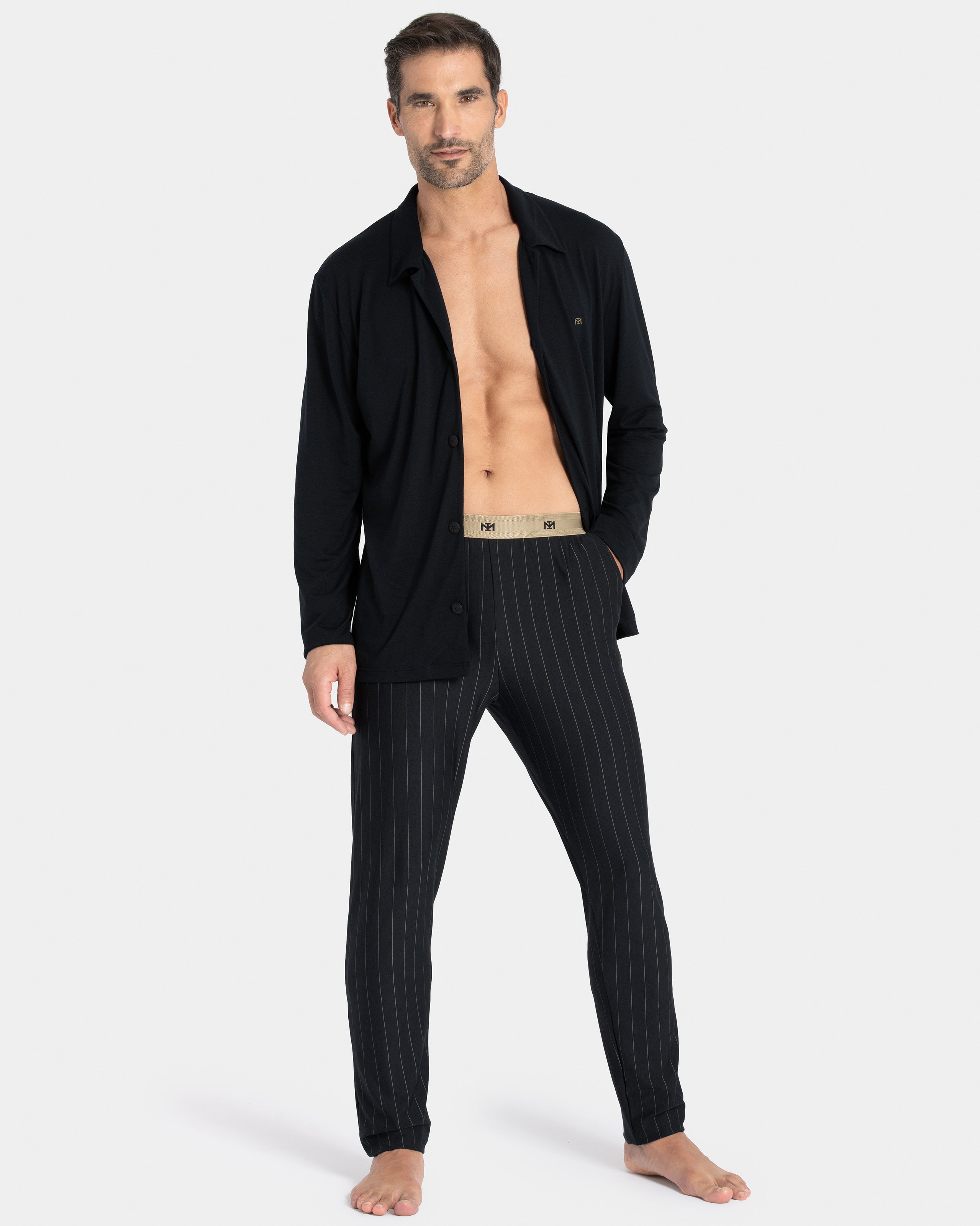 Pijama longo de homem Gold Edition