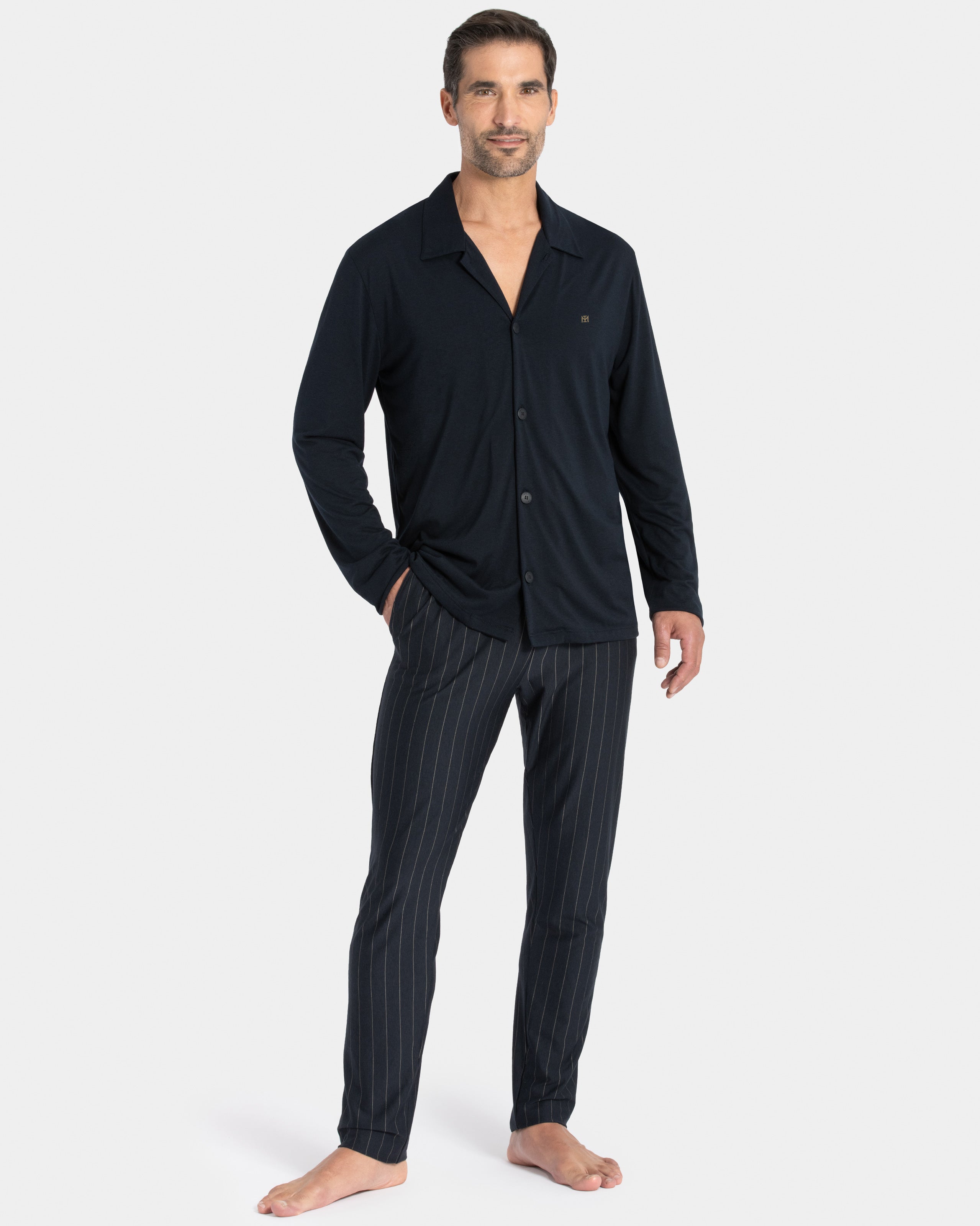 Pijama largo de hombre Gold Edition