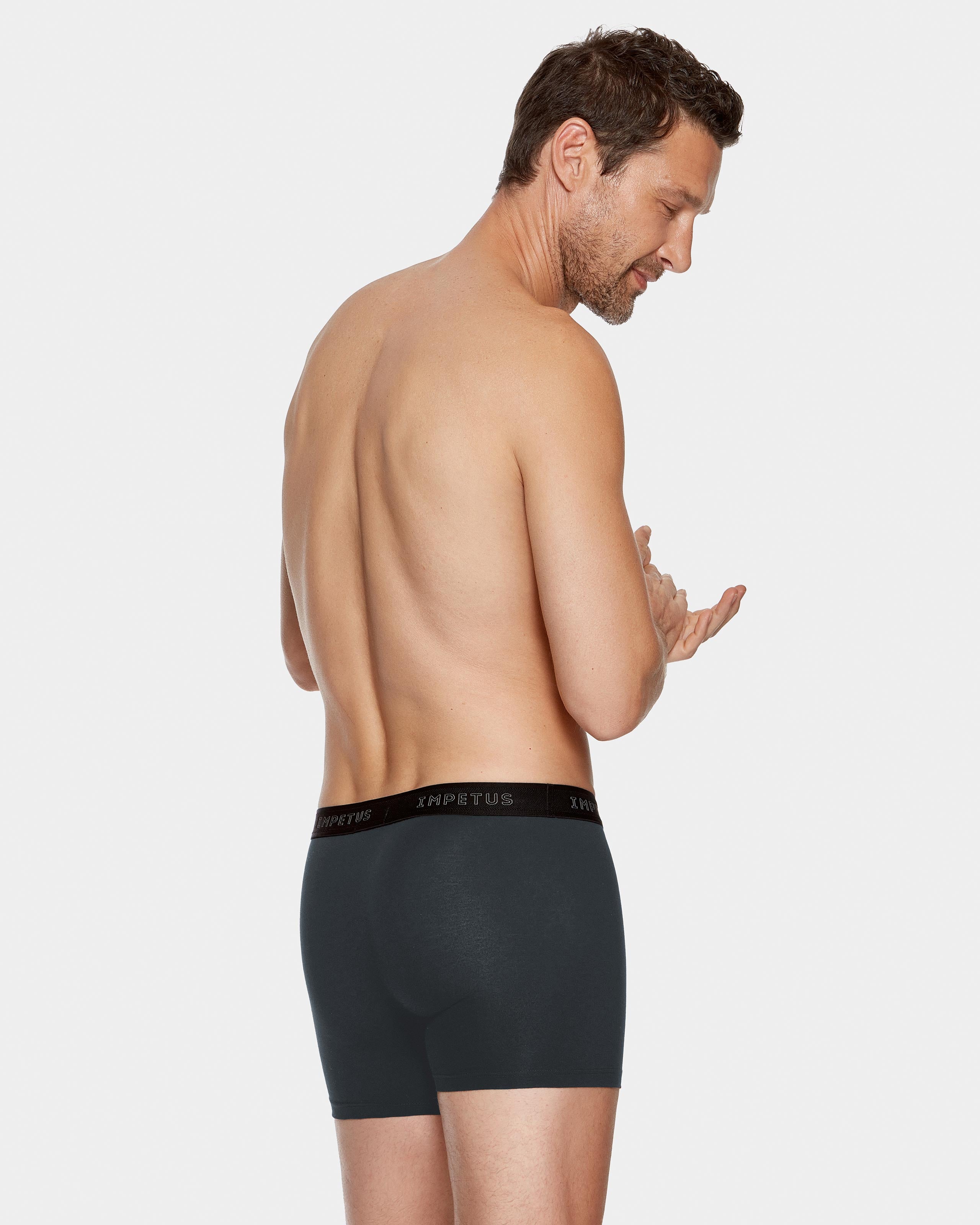 Lot 3 Boxers en coton élasthanne